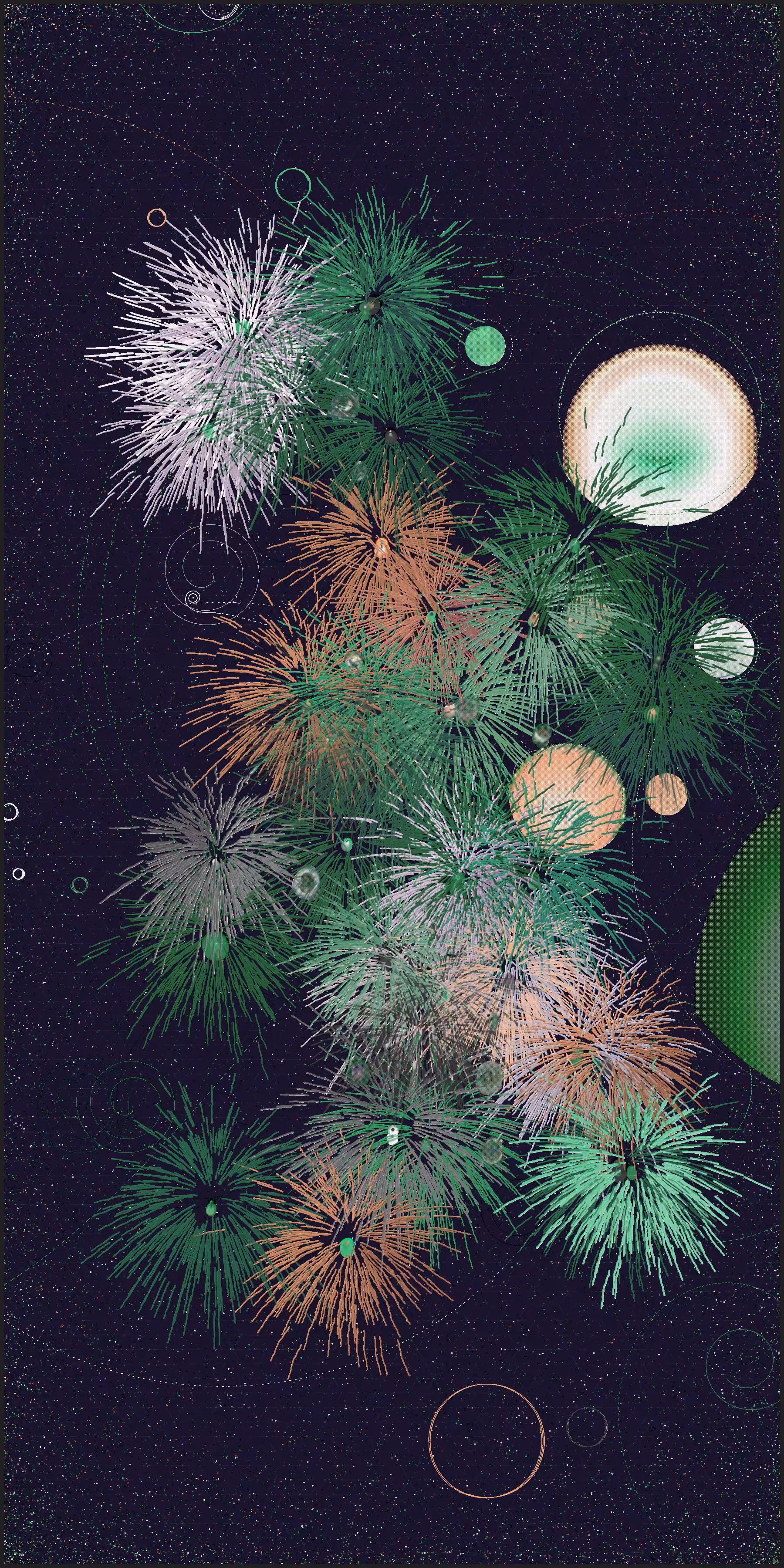 真夏の花火　Fireworks in Midsummer #18
