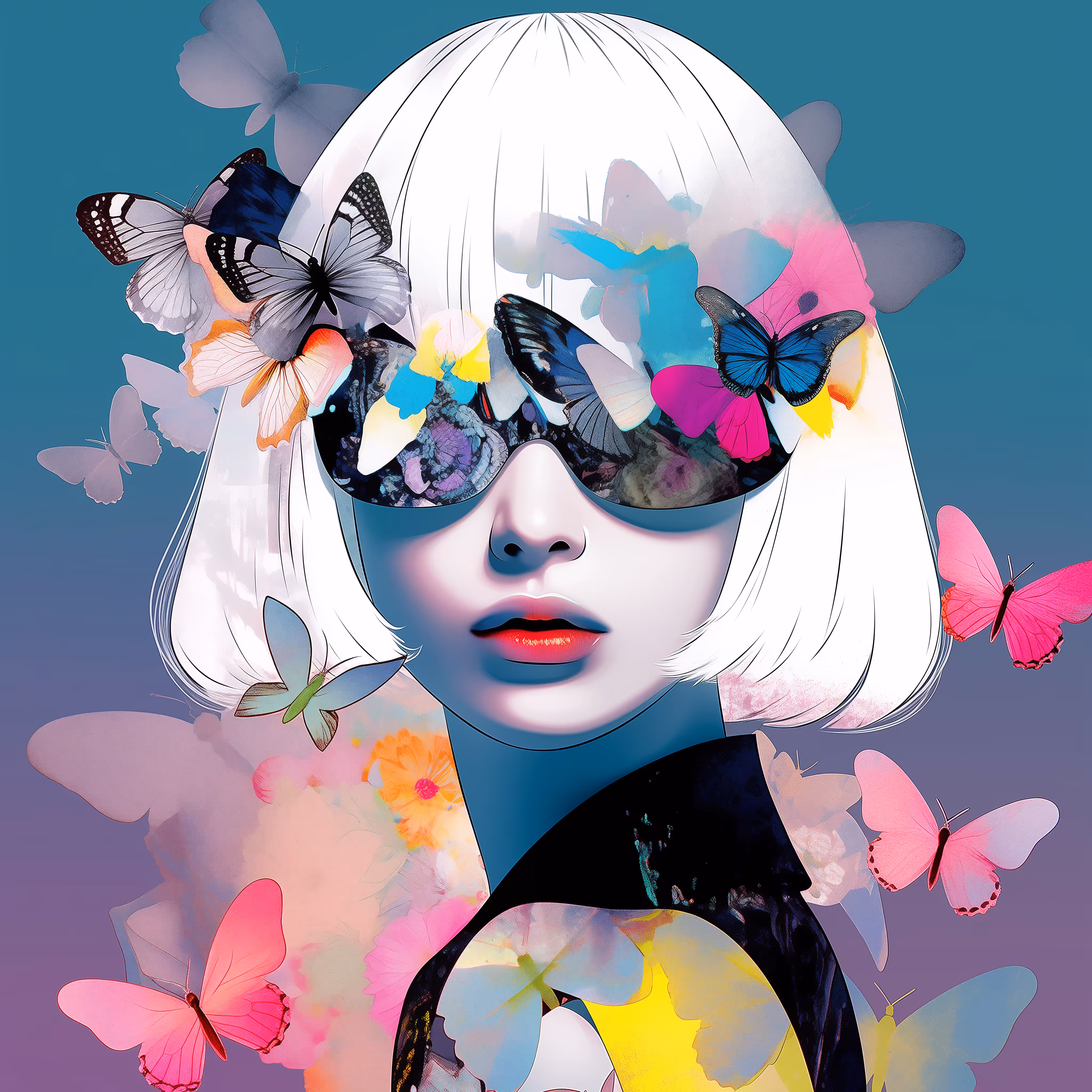 Illusions of Fluttering Realities