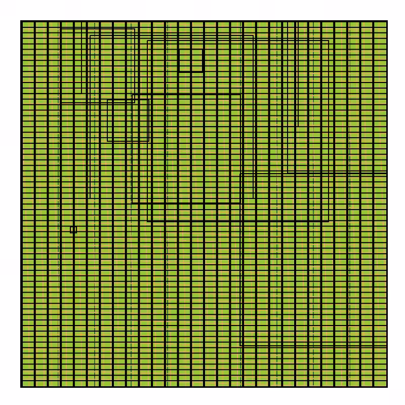 Optical Line Grid - AI Study IV #7