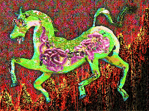 Year of the Fire Horse: FLYING HORSE ON FIRE VALLEY