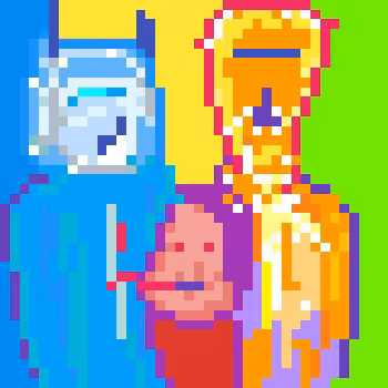 3 Friends on Hic et Nunc (Include Original 8bit Music)