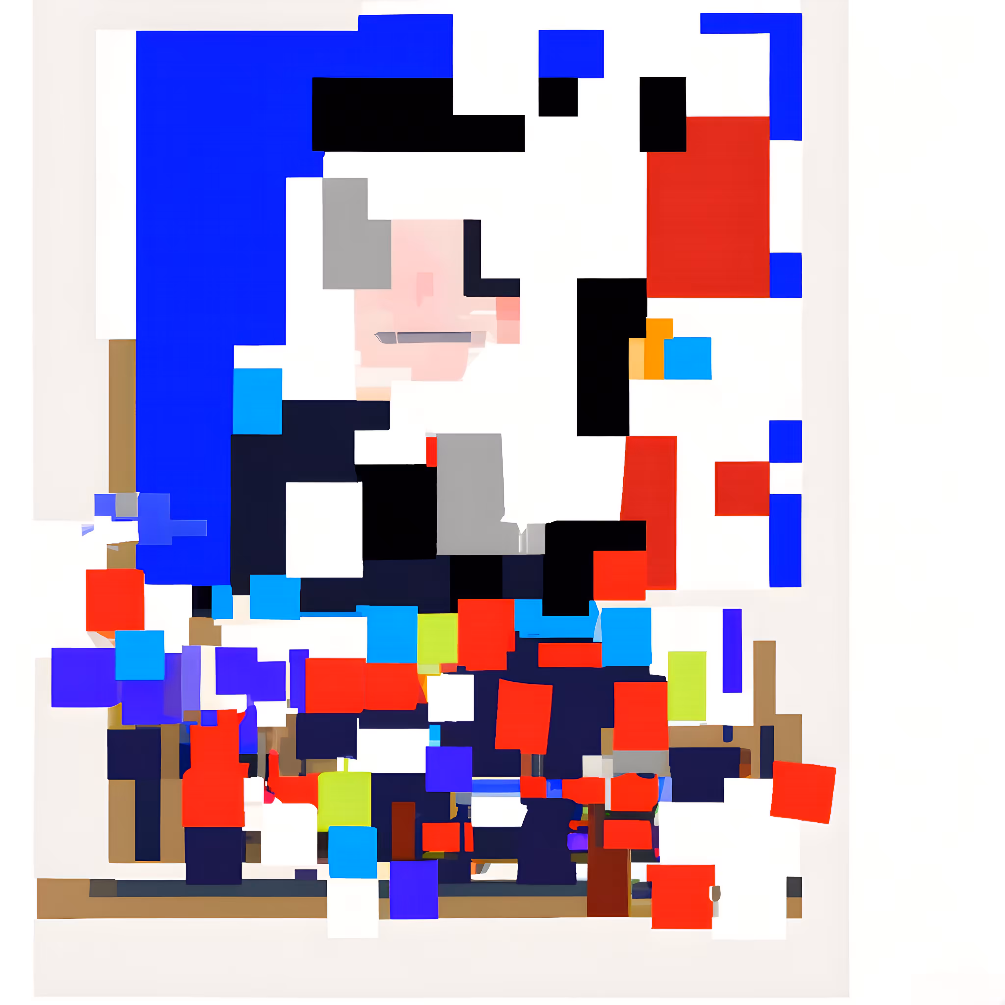lazy Mondrian