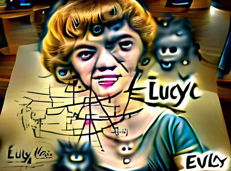 The evils of lucy was all around me.