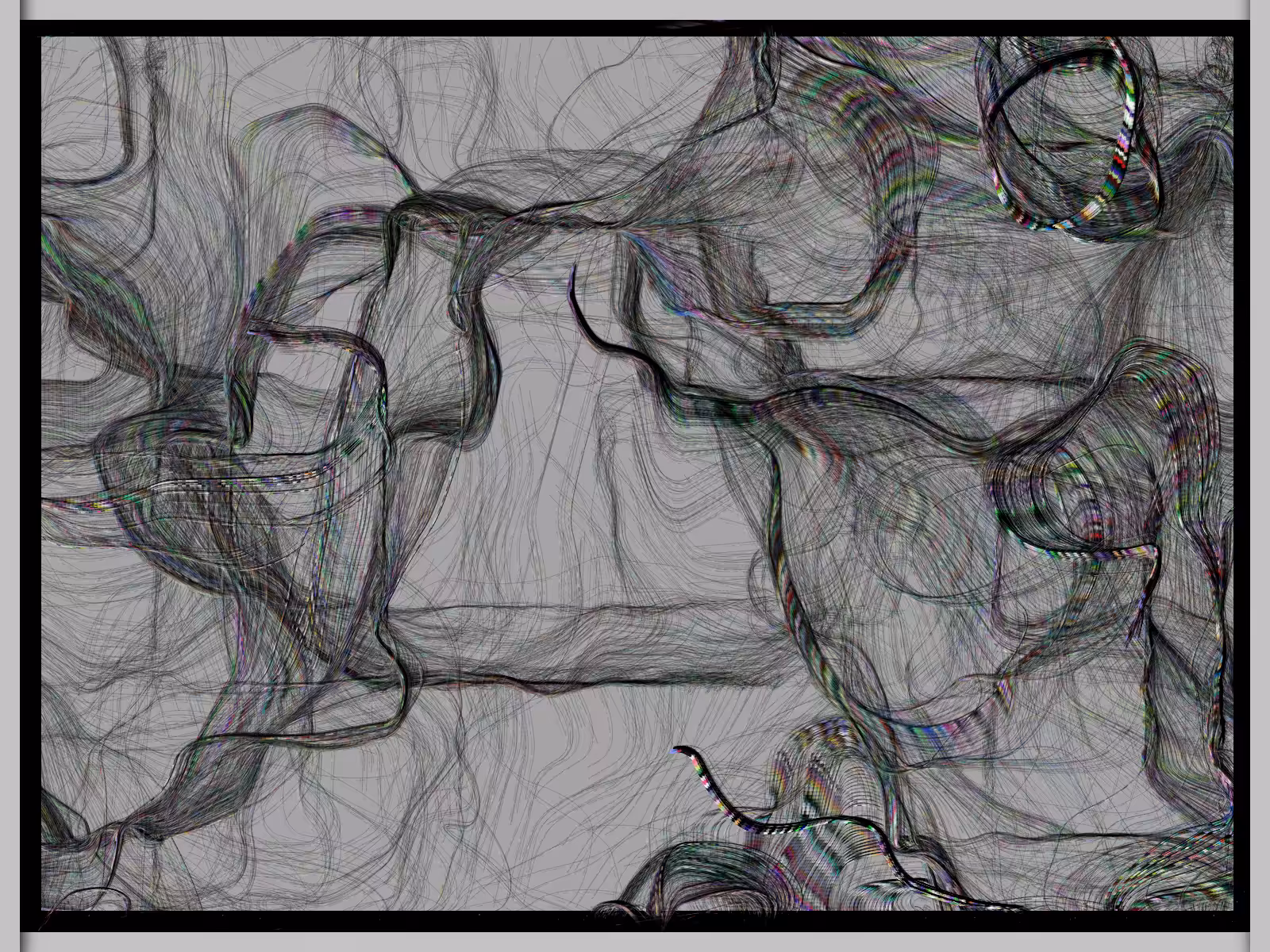 Web of Lines #9
