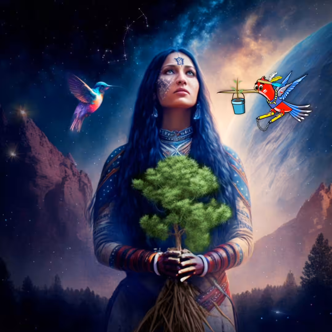 Colors of the Wind Collaboration With Hummingbird Warriors