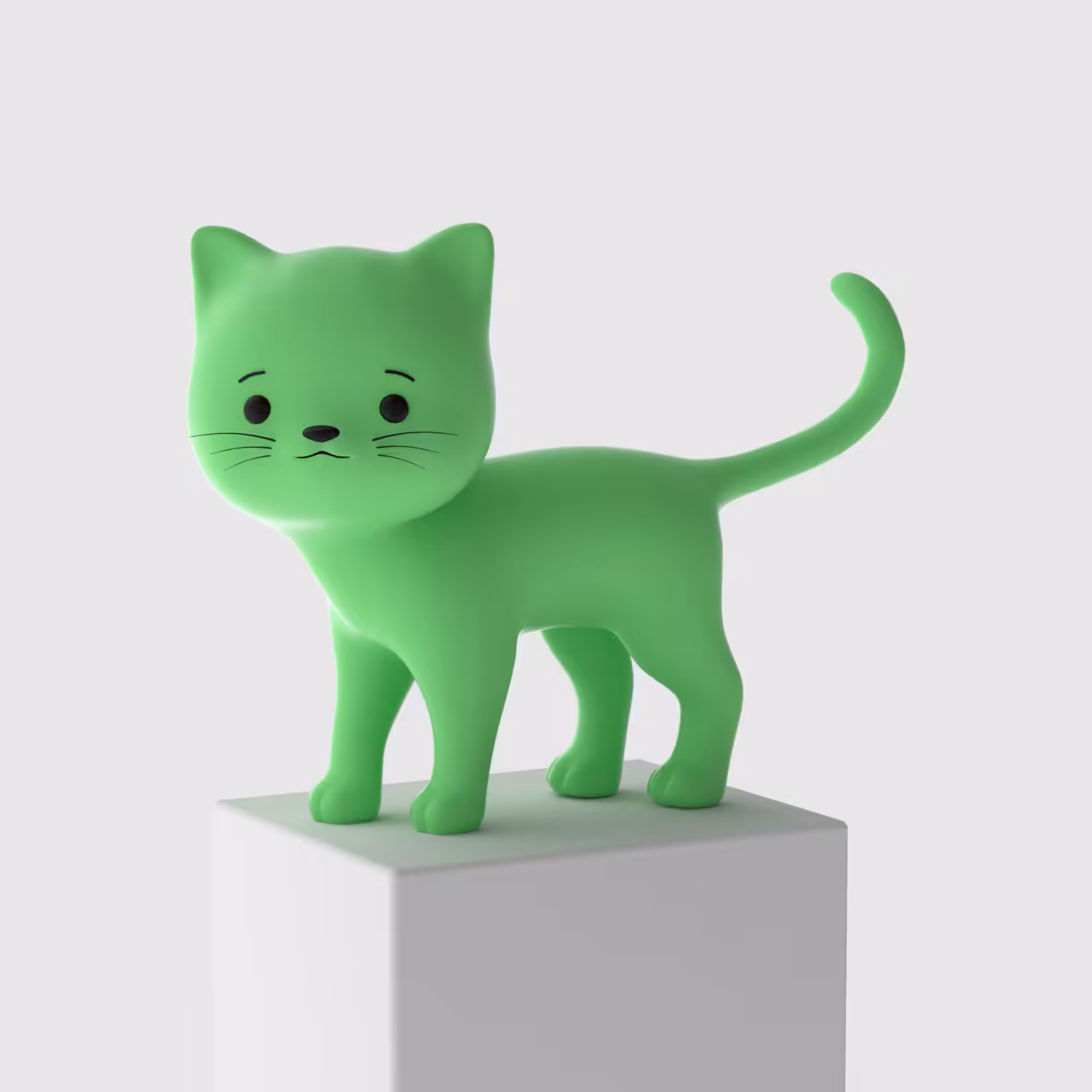 3D Meow Cat #10