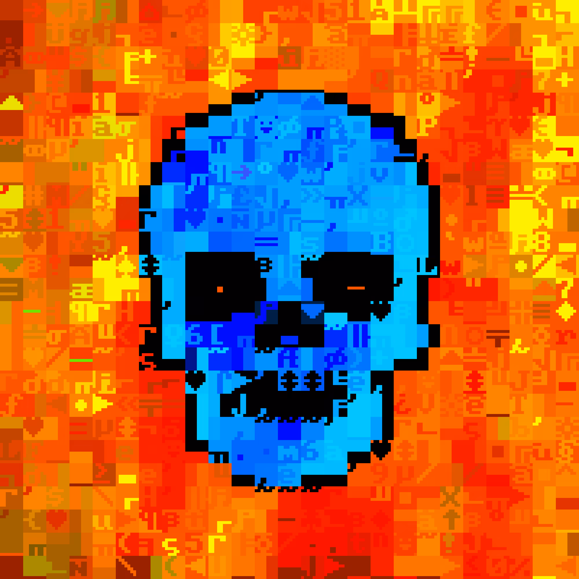DOS Skull 0060