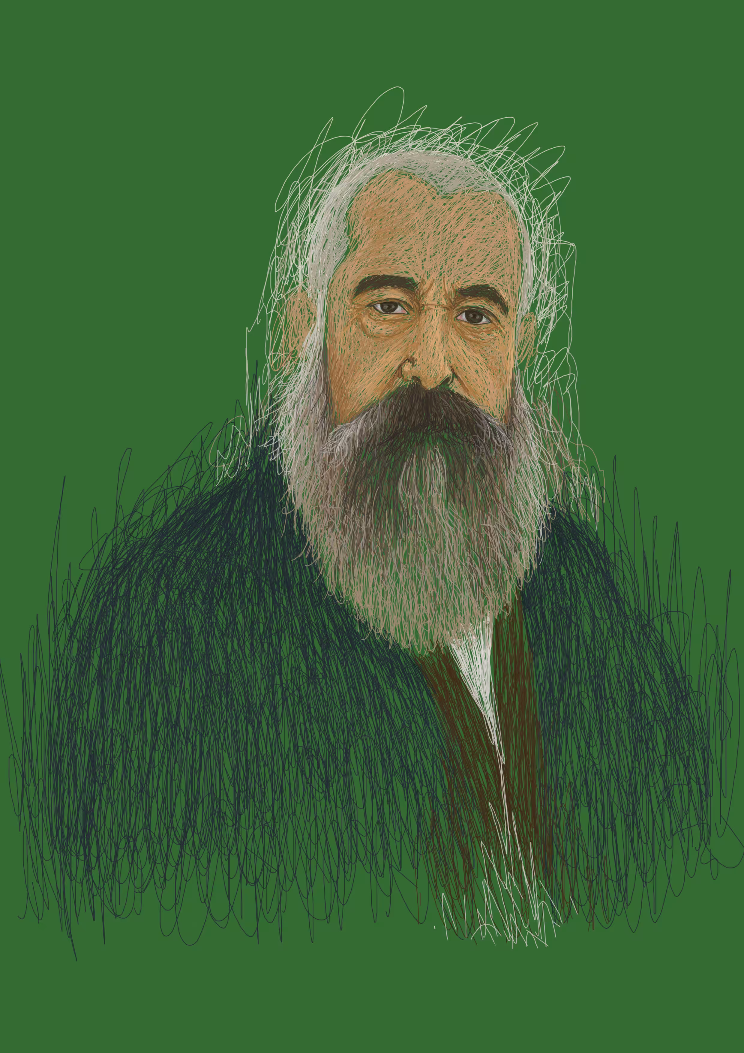 The magic of lines: Claude Monet