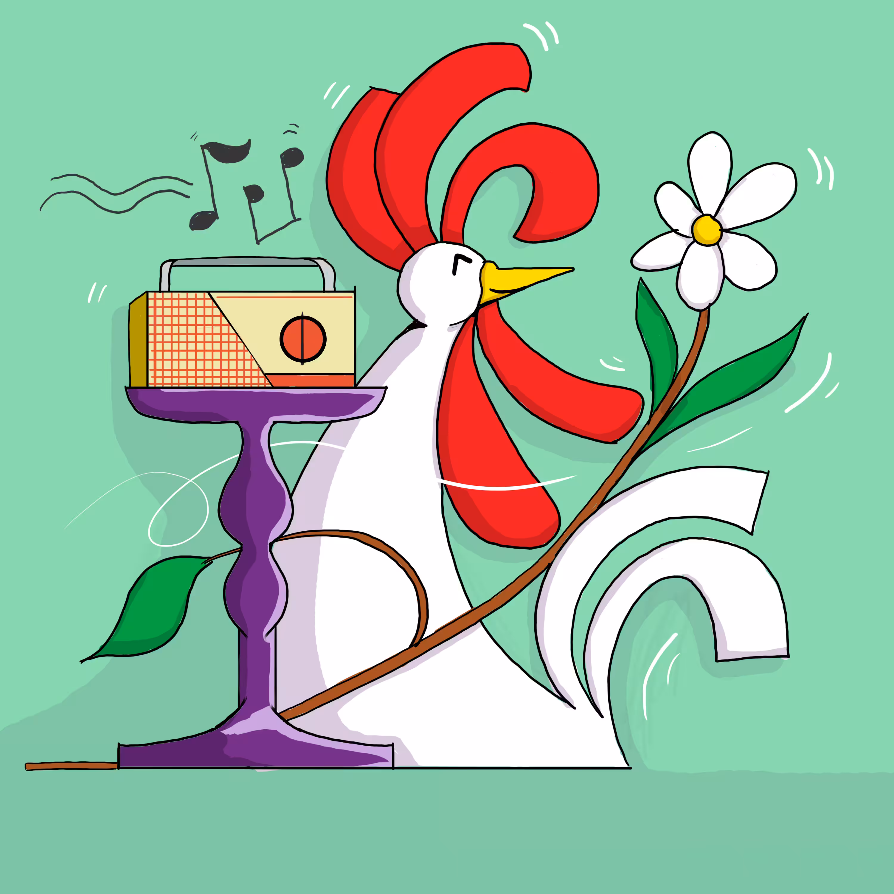 Dancing With Flower