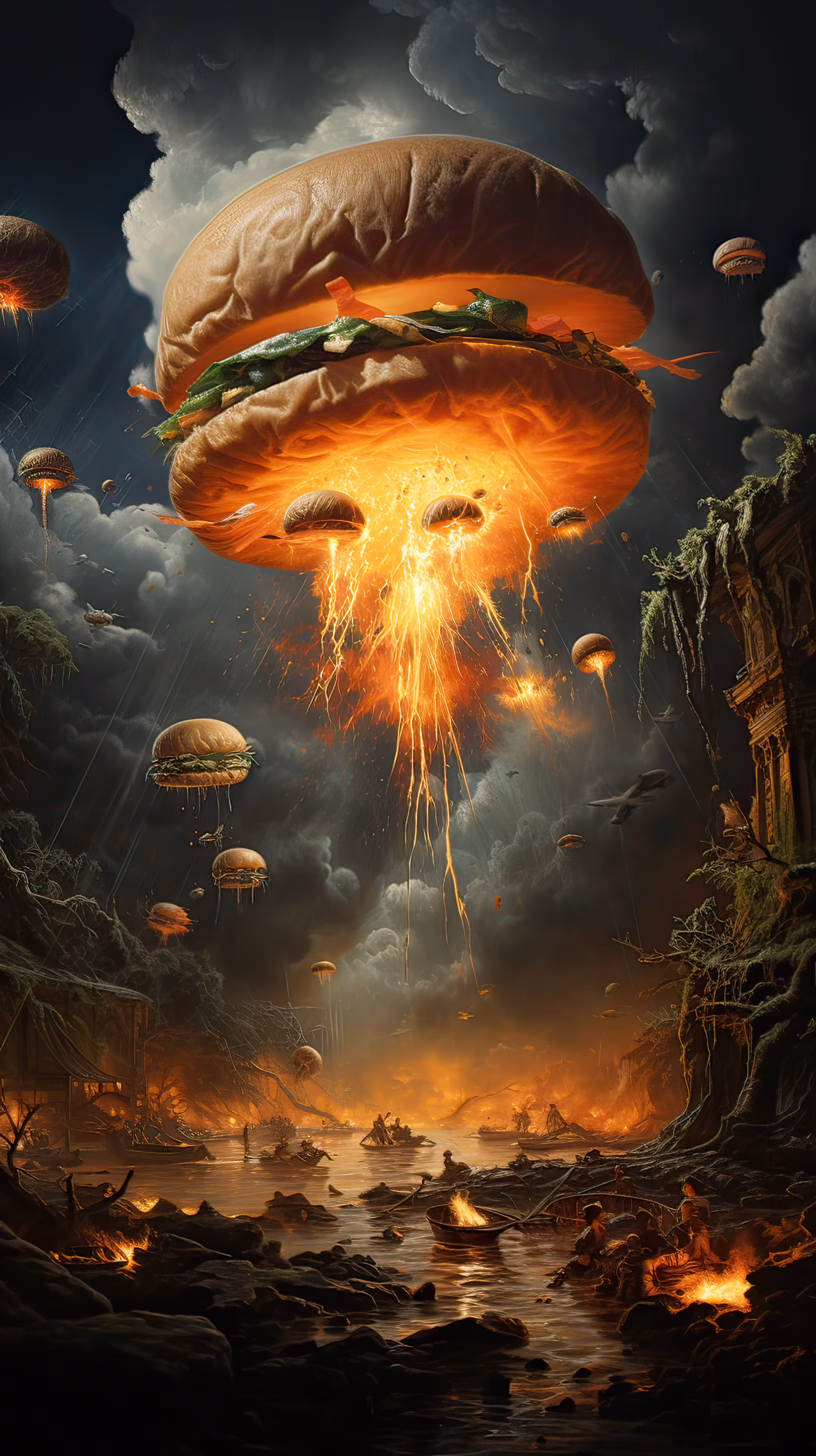 Hamburgers Invasion