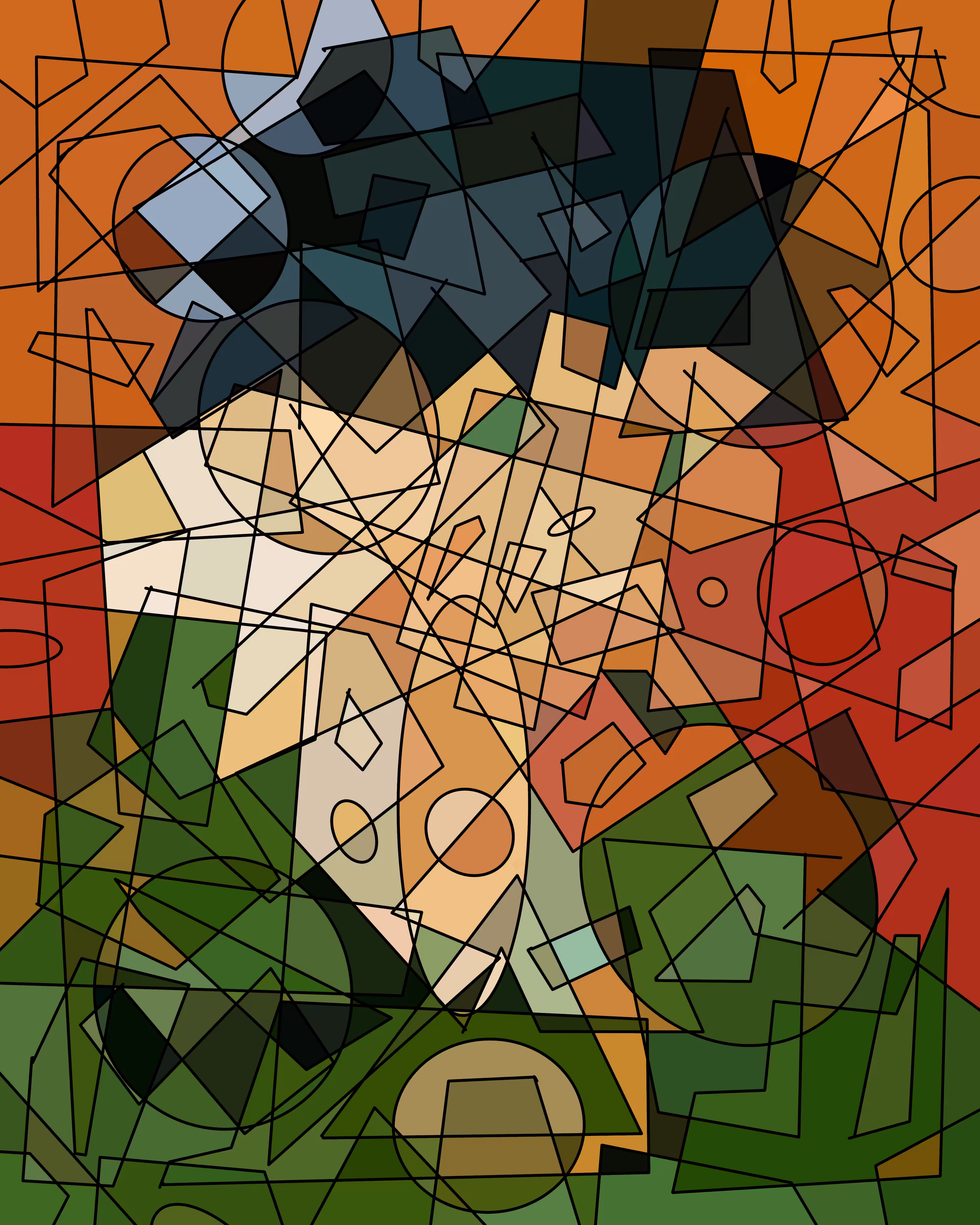 Geometry No 2 – Van Gogh