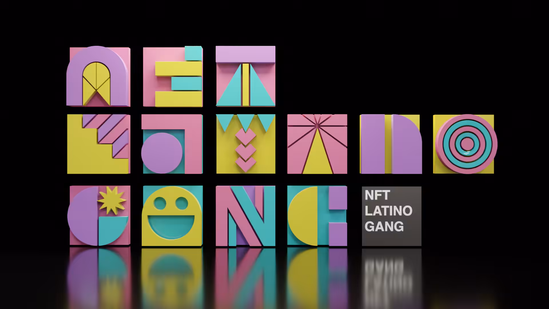 NFT LATINO GANG 3D FIRE