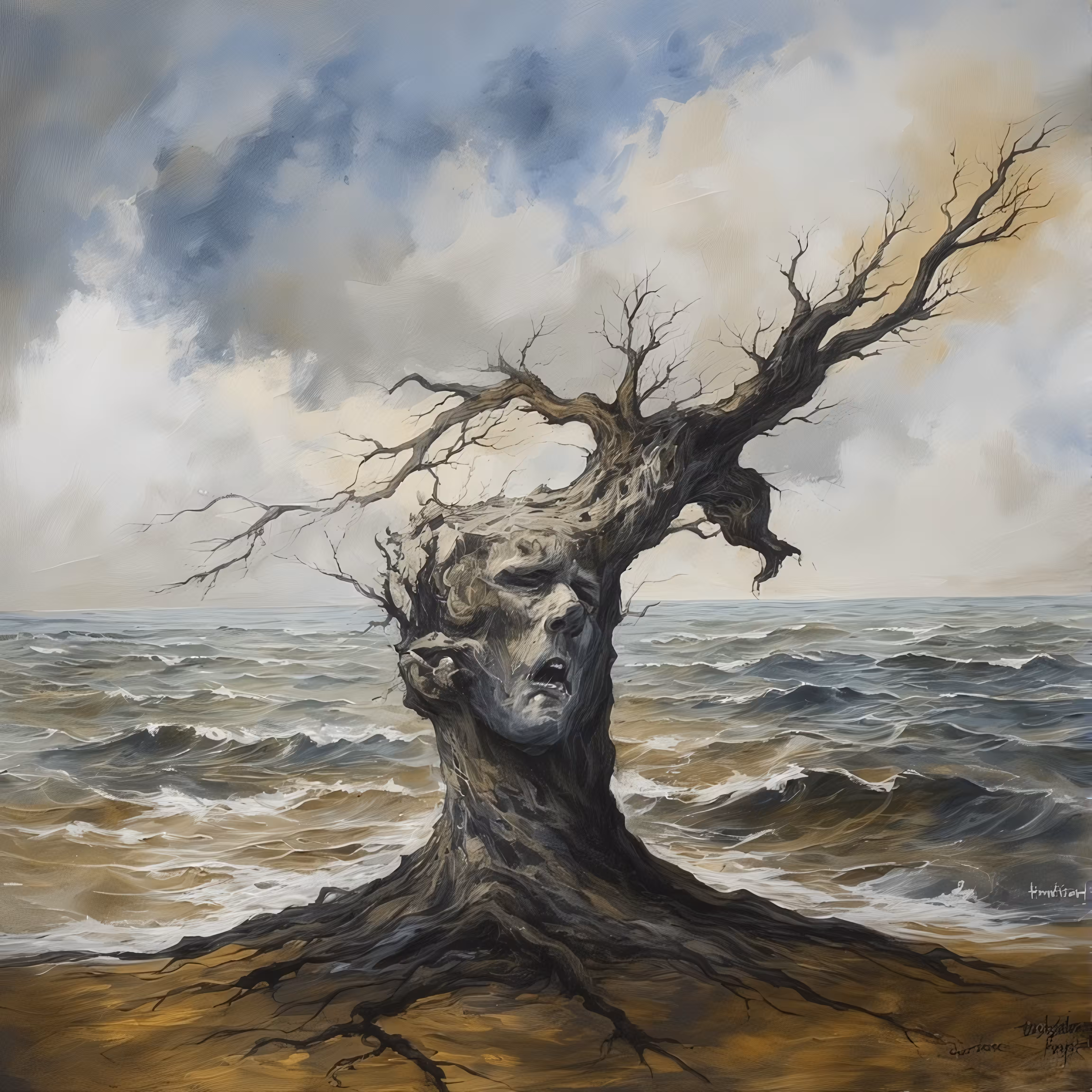 365 Brushstrokes of the Future: The Tree's Lament