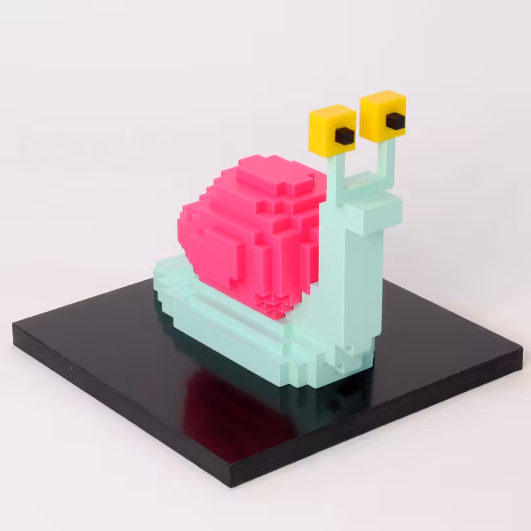The Vain Snail - Physical Edition in 3D printing