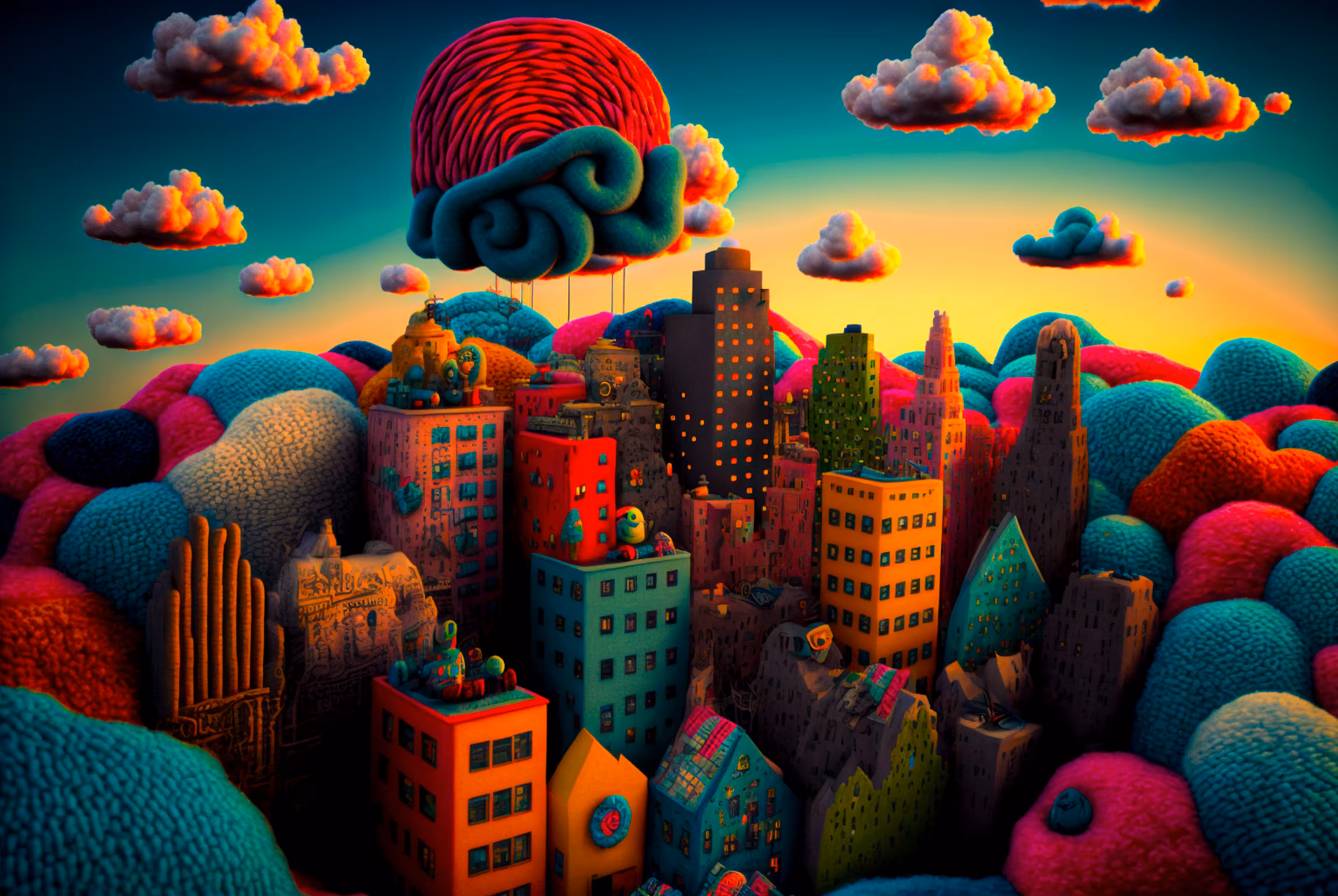 Wooly Minded City