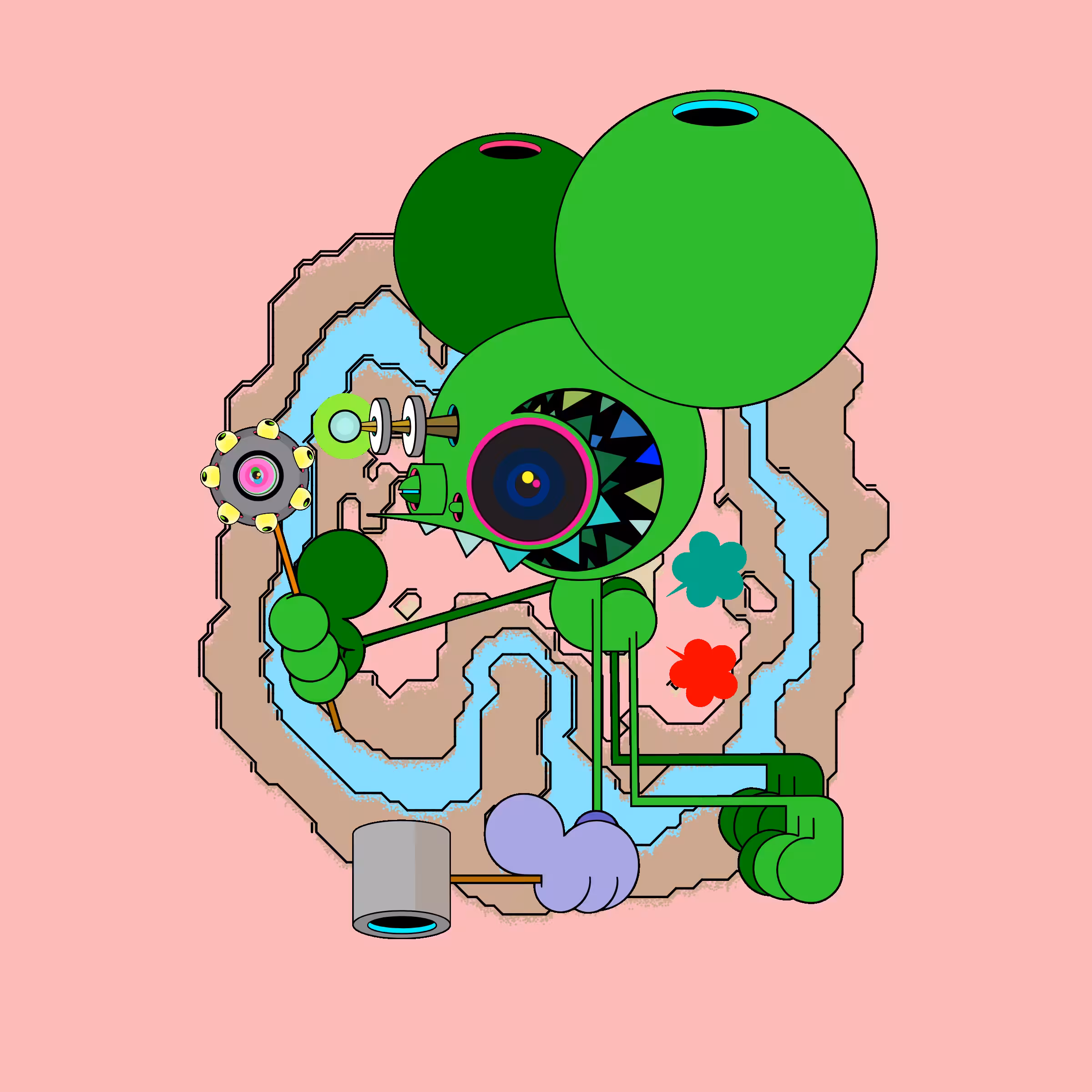 Neogen Space Monkeys #1648