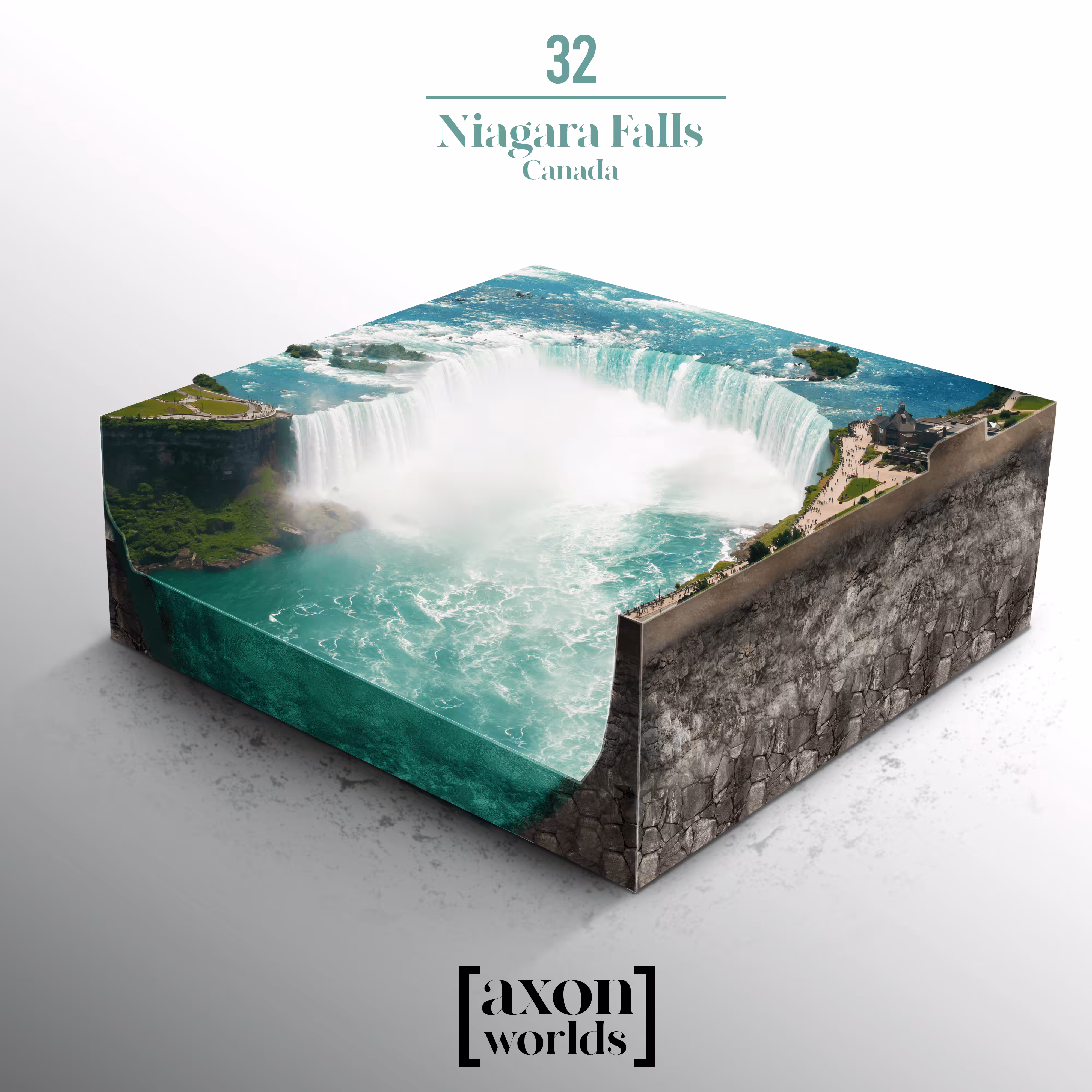 AXON WORLDS: AXON WORLD | 32/1423 | NIAGARA FALLS | CANADA | MICRO WORLD