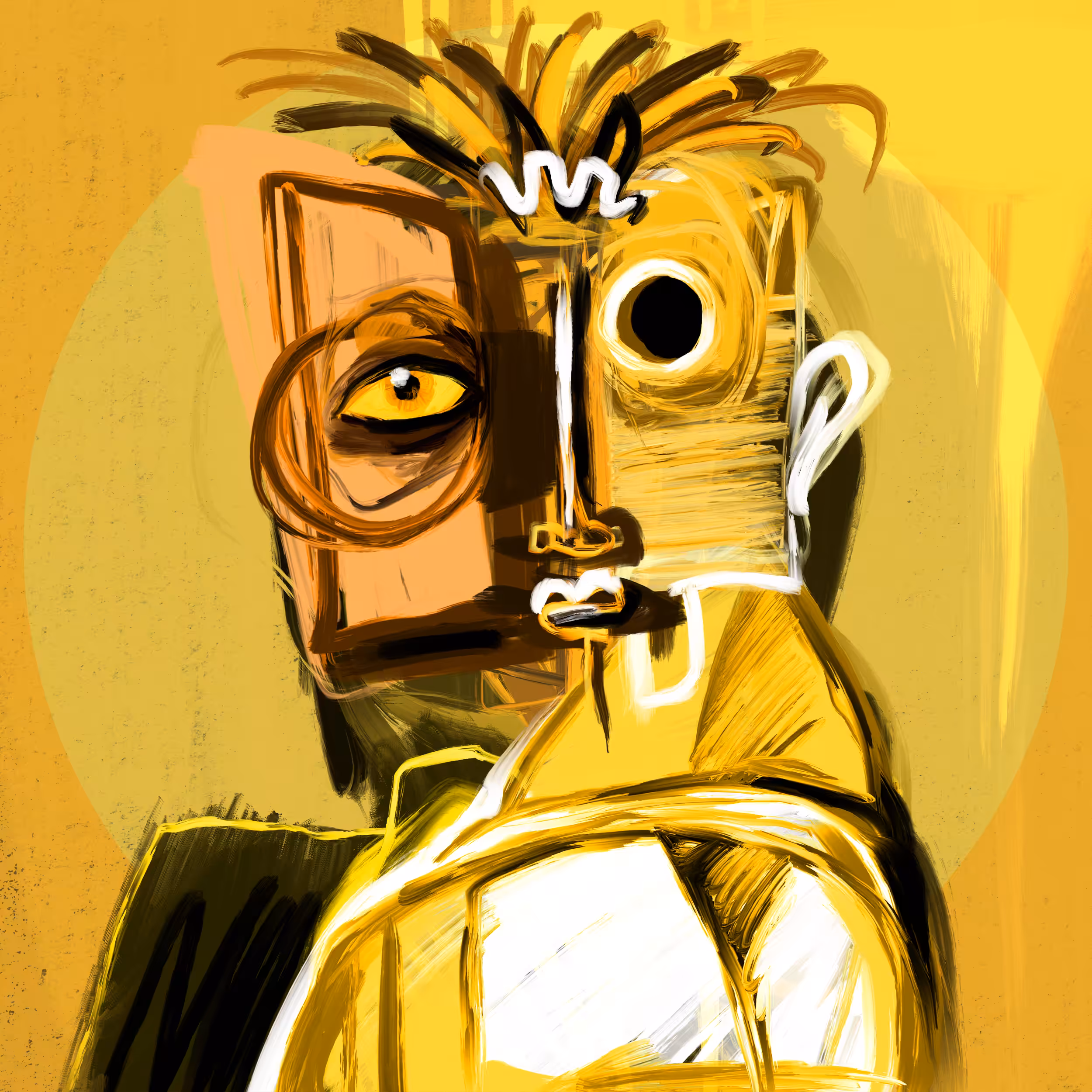 The Unknown Painter (Gold) #13