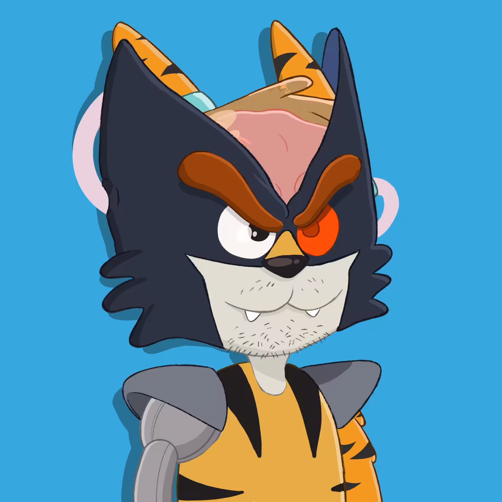 BUB Cloned Cranium Cat Club