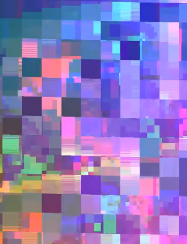 Pixeled glass #3