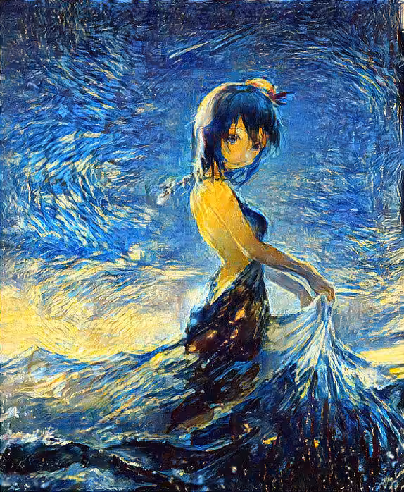 Bored Starry Night Anime Club: Ocean