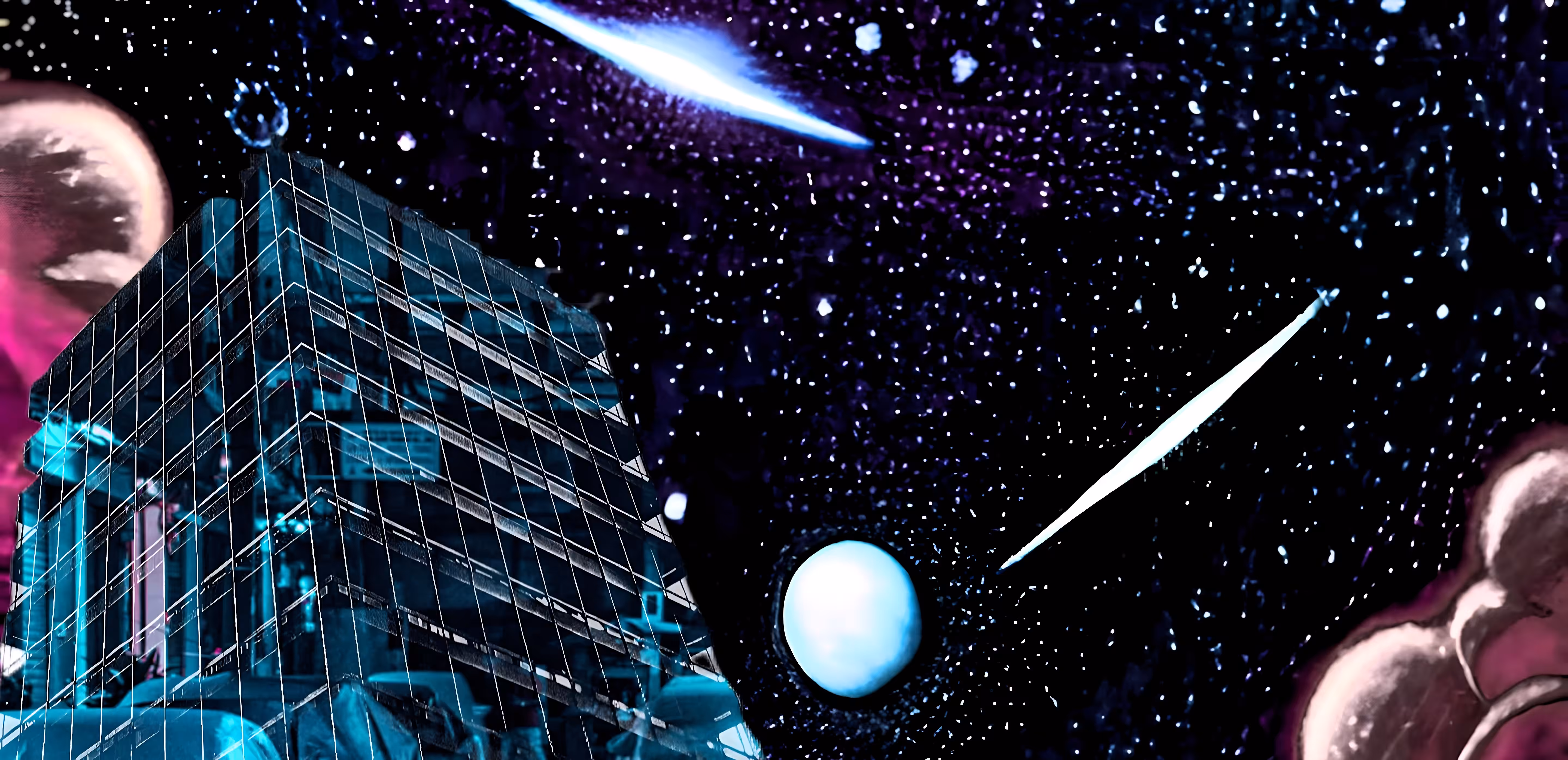 living in space