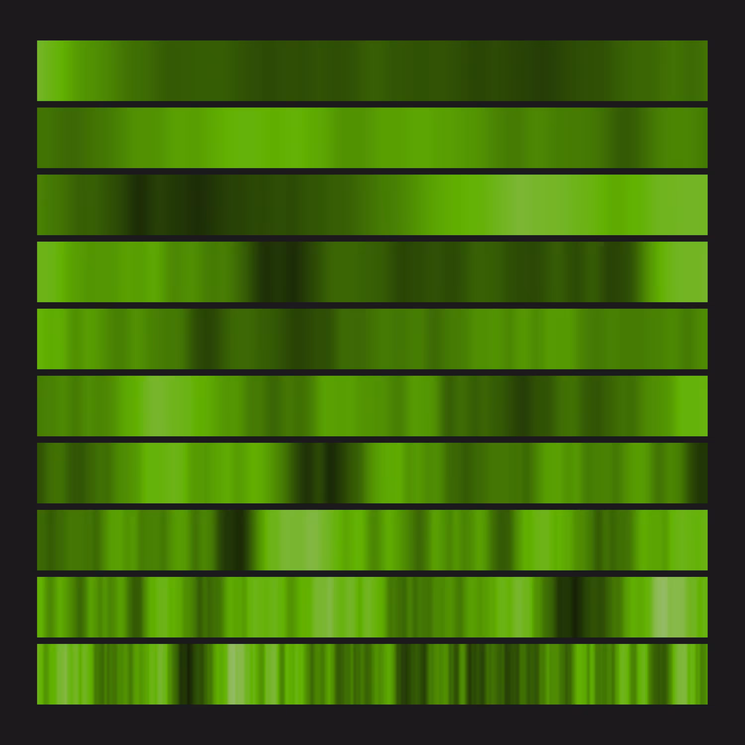 90° monochrome blot