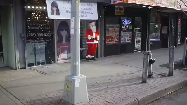 Song A Day: Creepy Santa Outside the Hair Salon