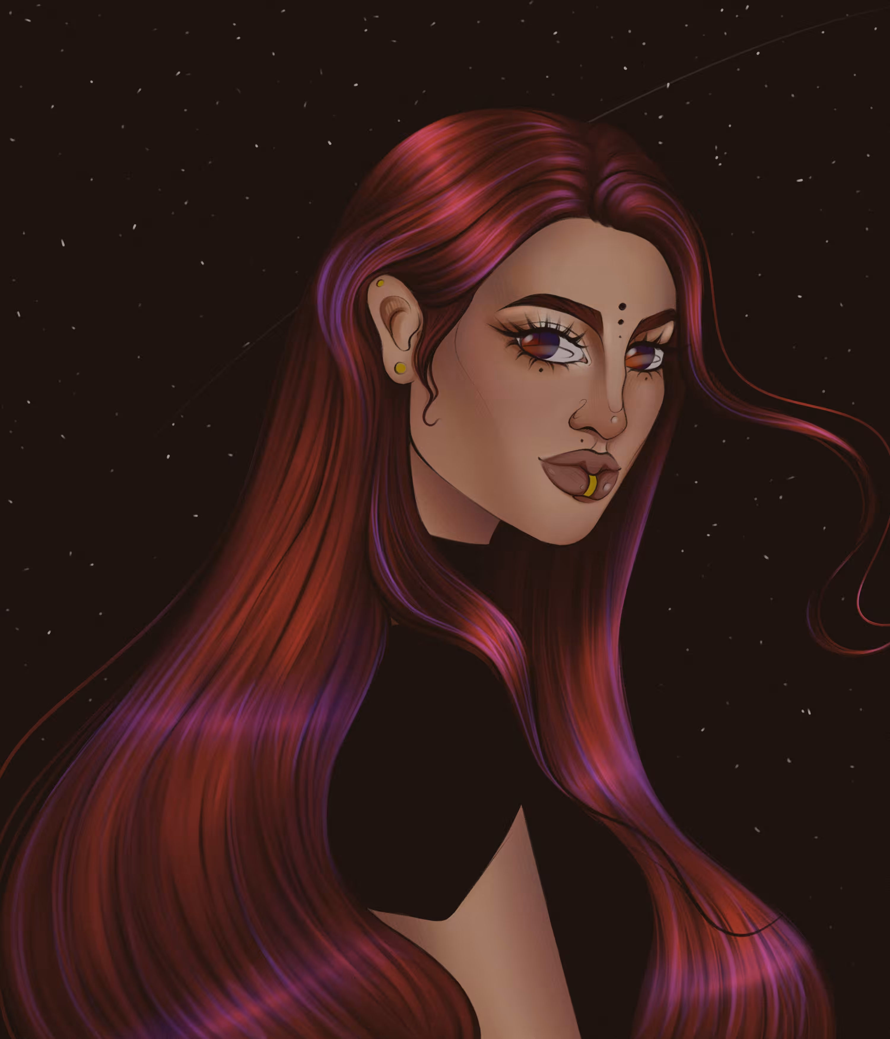 She
