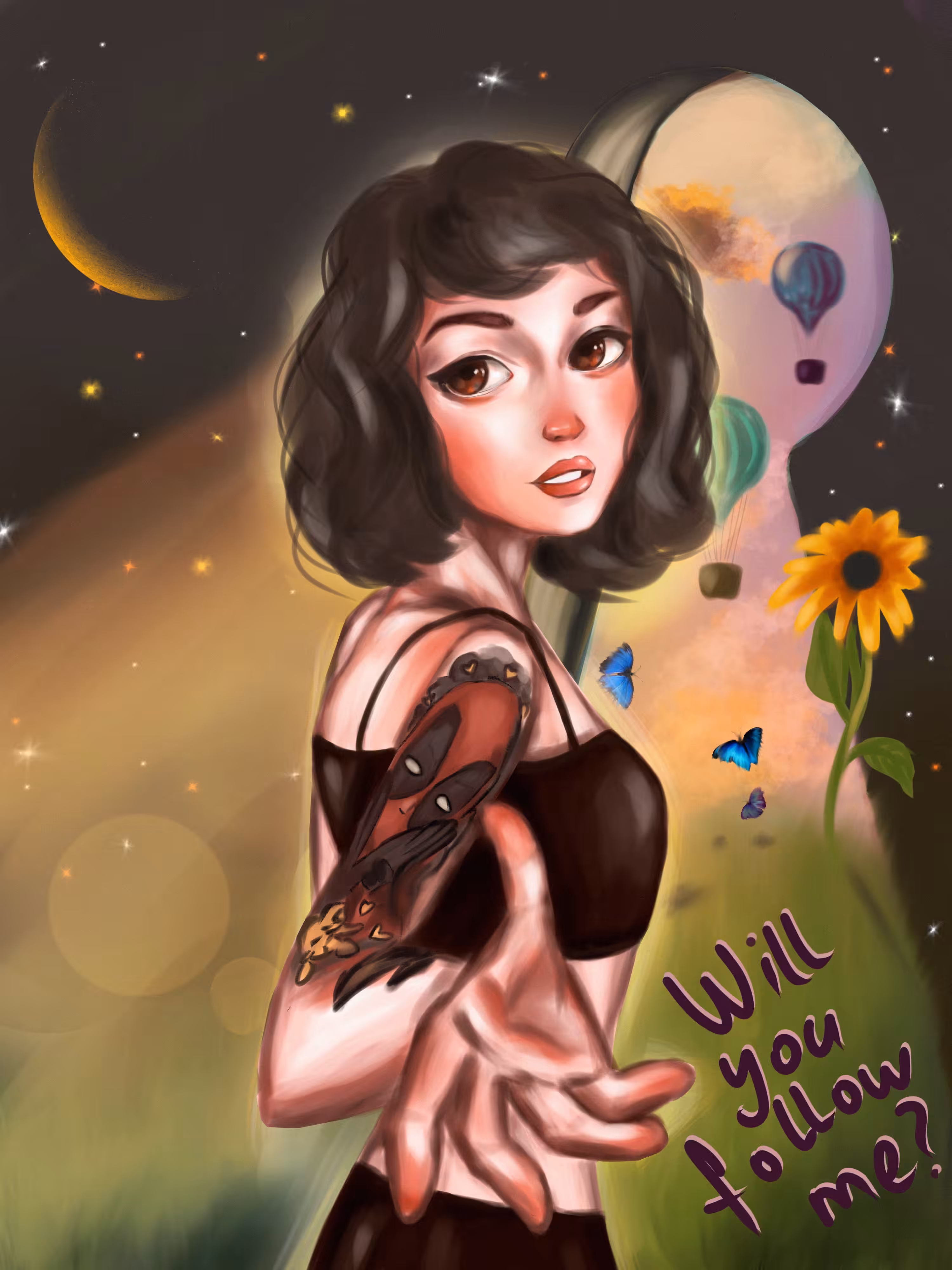 Will you follow me?