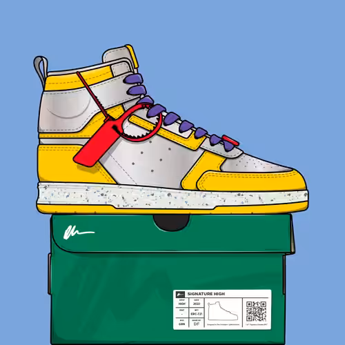 Signature Sneakers Highs #842