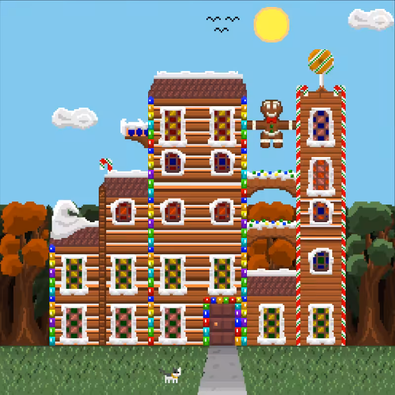 2D Mansion Candy House #120