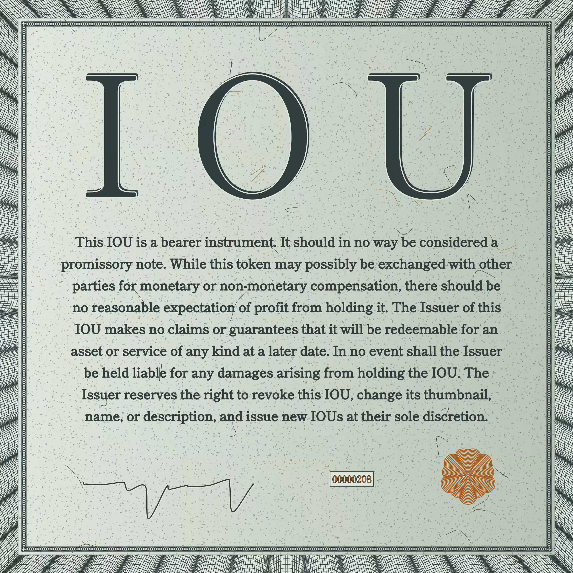 IOU #208