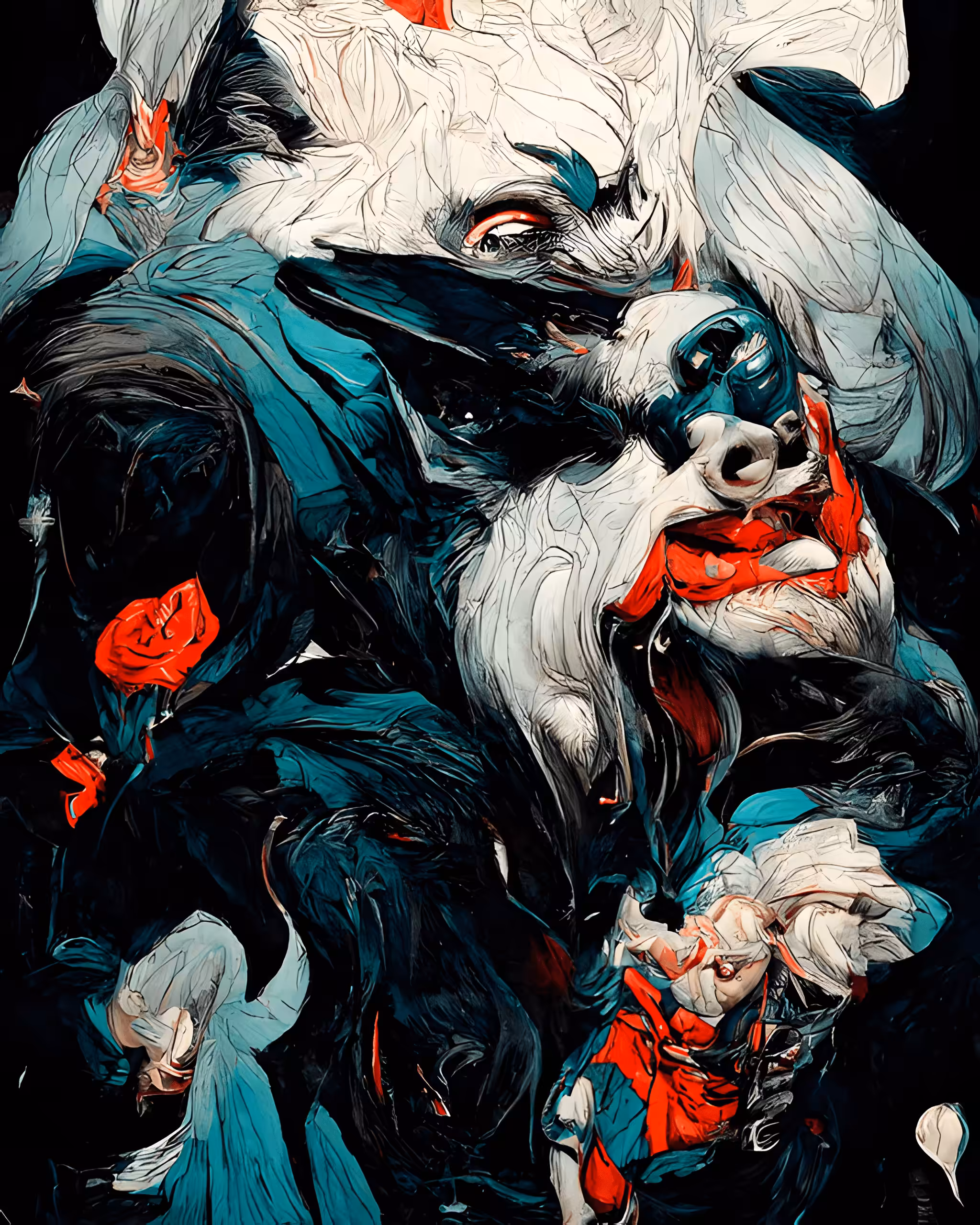 Abstract Wolf