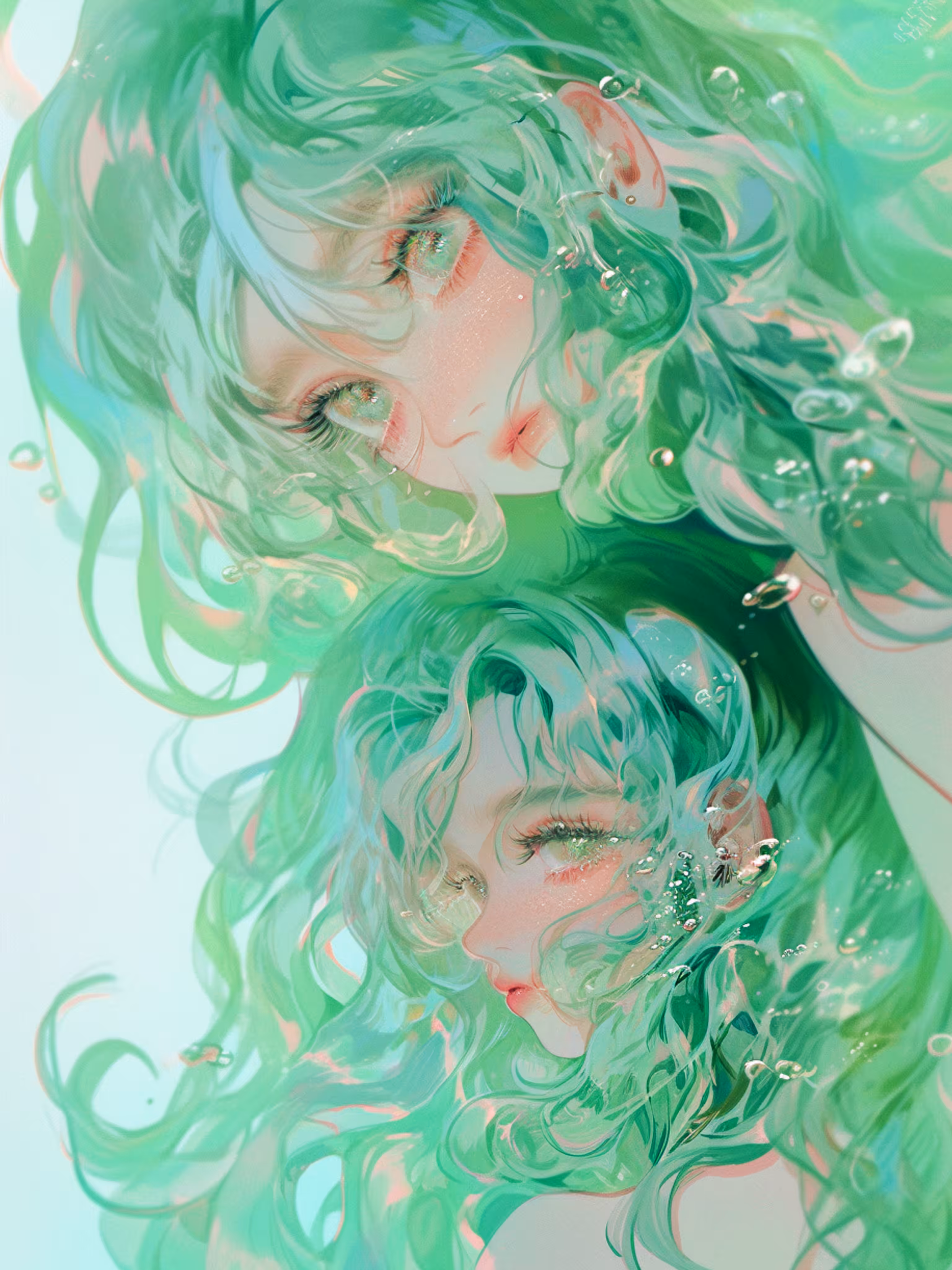 Glowing Green : Twin