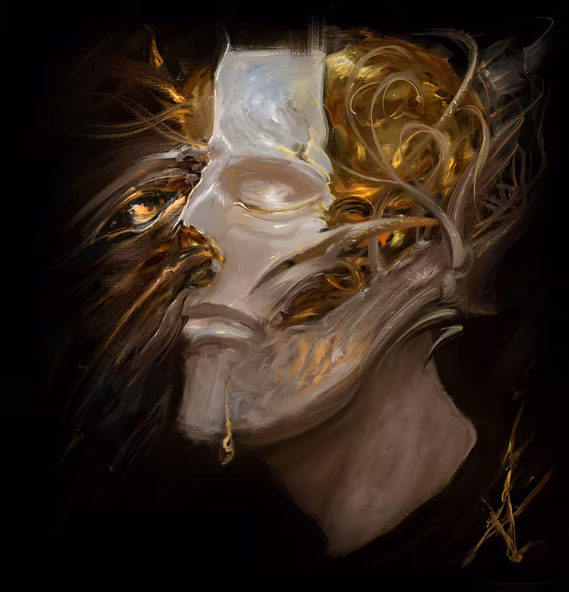 Golden tears