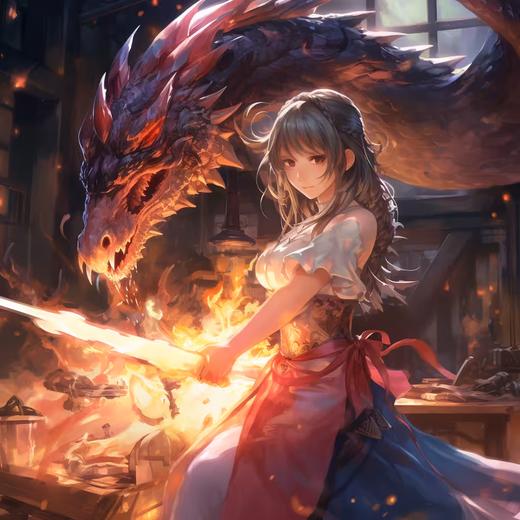 Dragon welders Valixia and Draxis