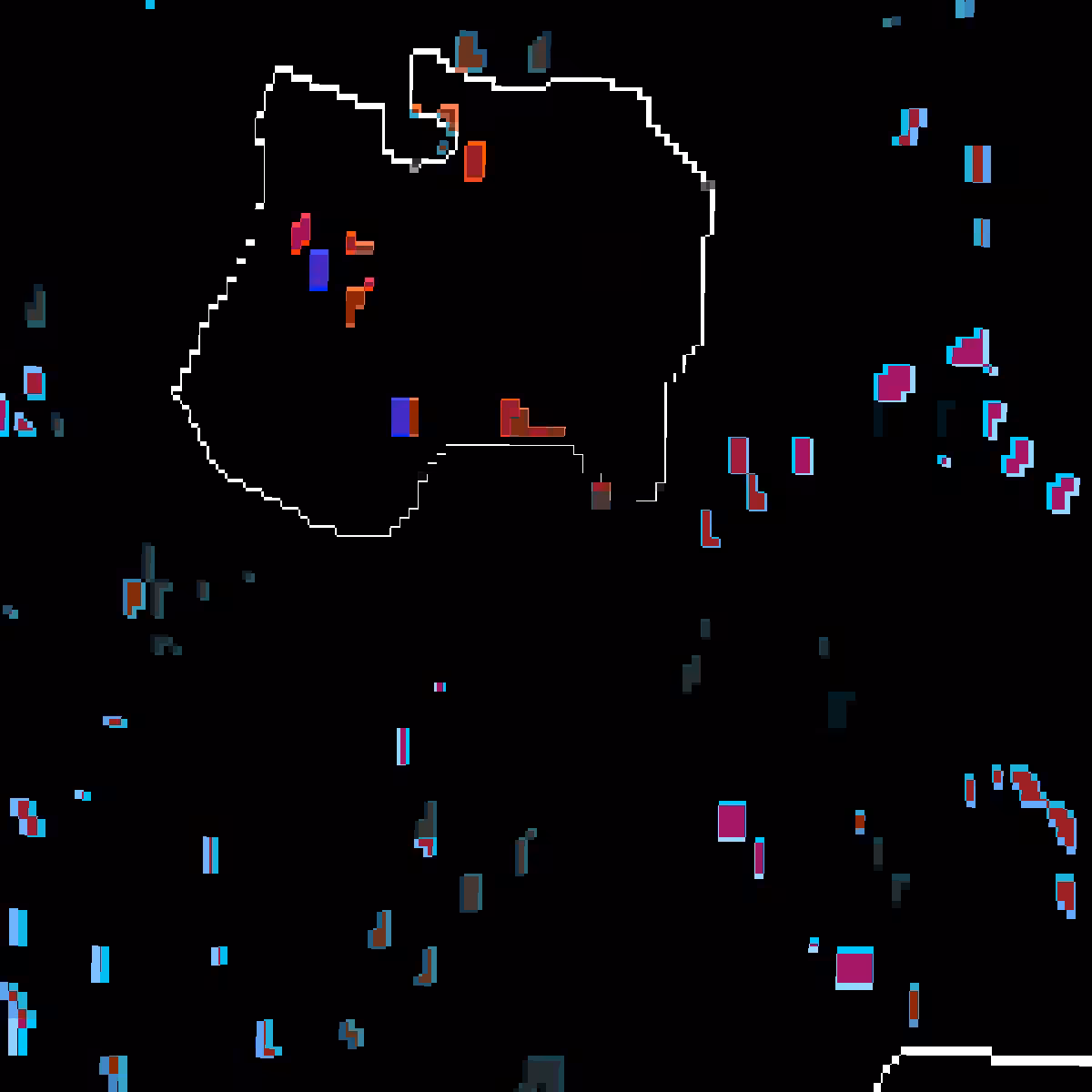 Pixel Topography #51