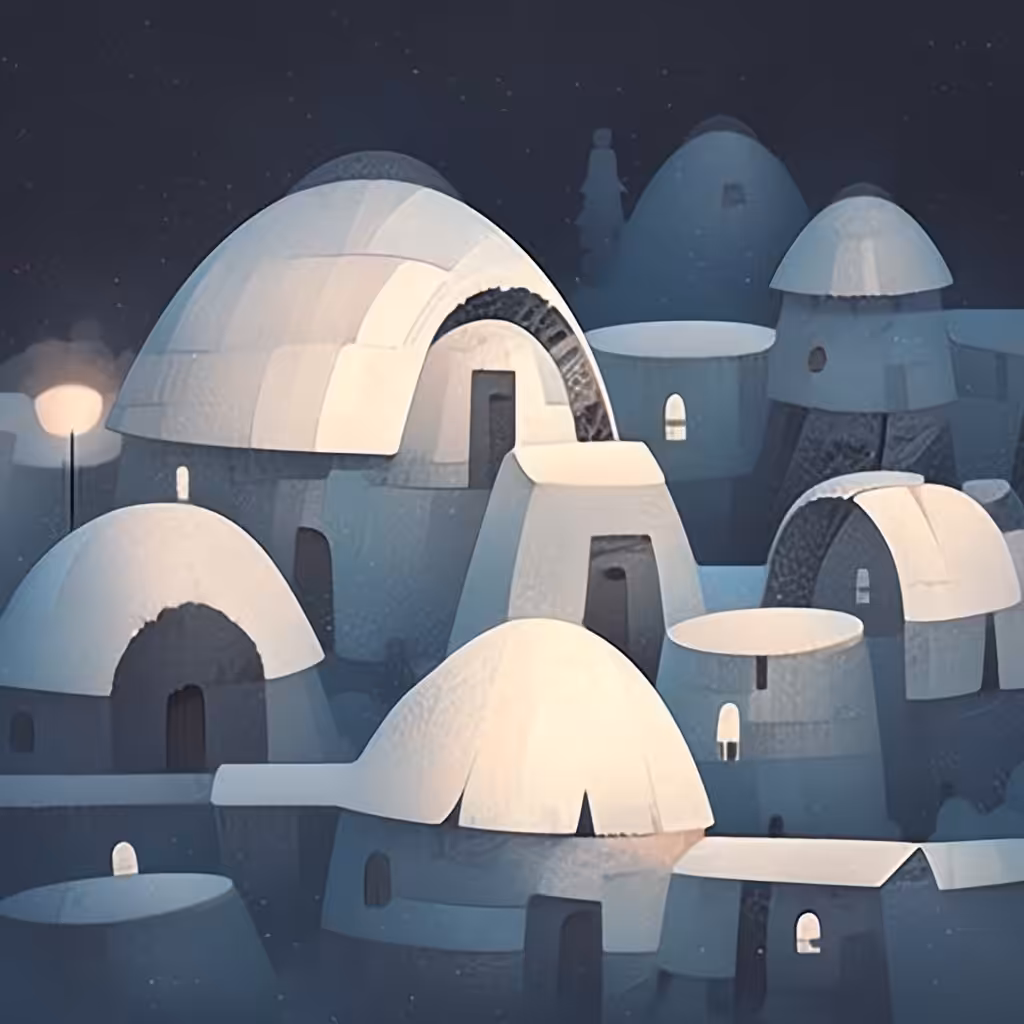 Igloo town #2