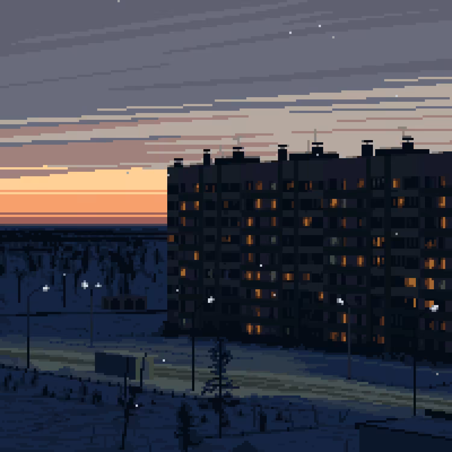 Frosty Evening