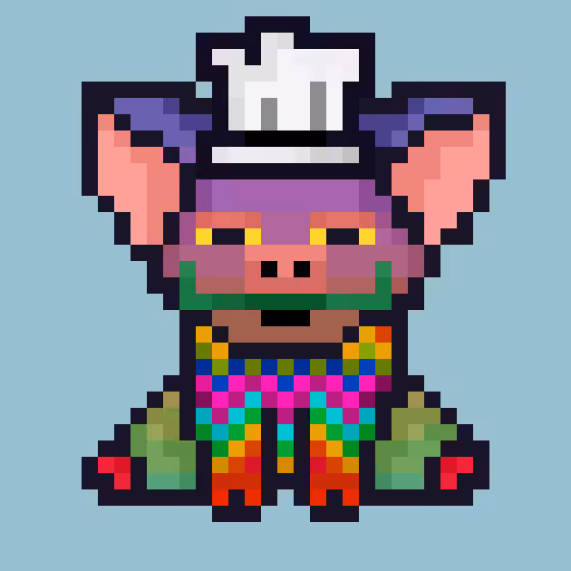 Punk Pig #00031