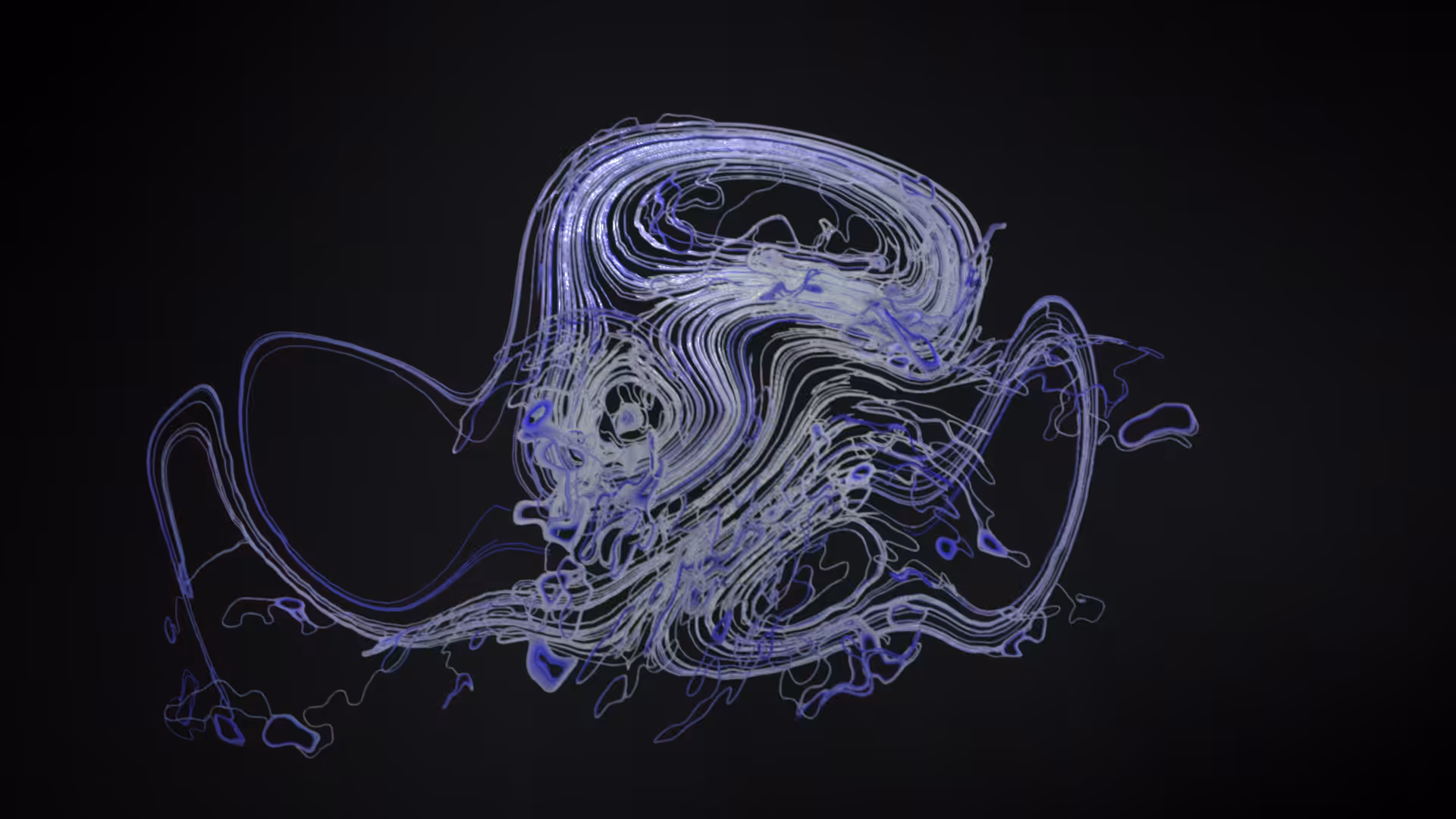 Perlin noise chaotic shape 5/5