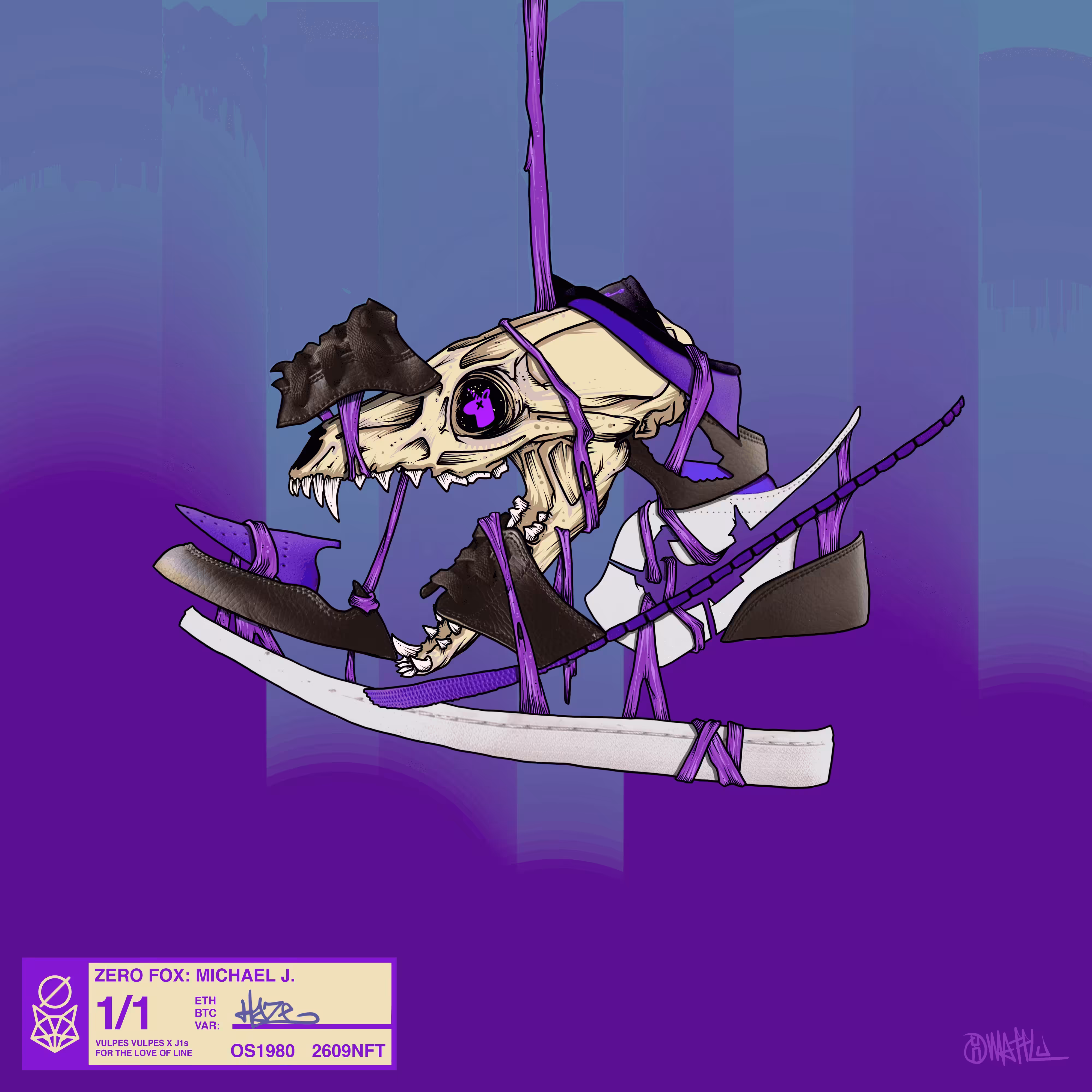 Zero Fox/Michael J - "Haze" 1/1