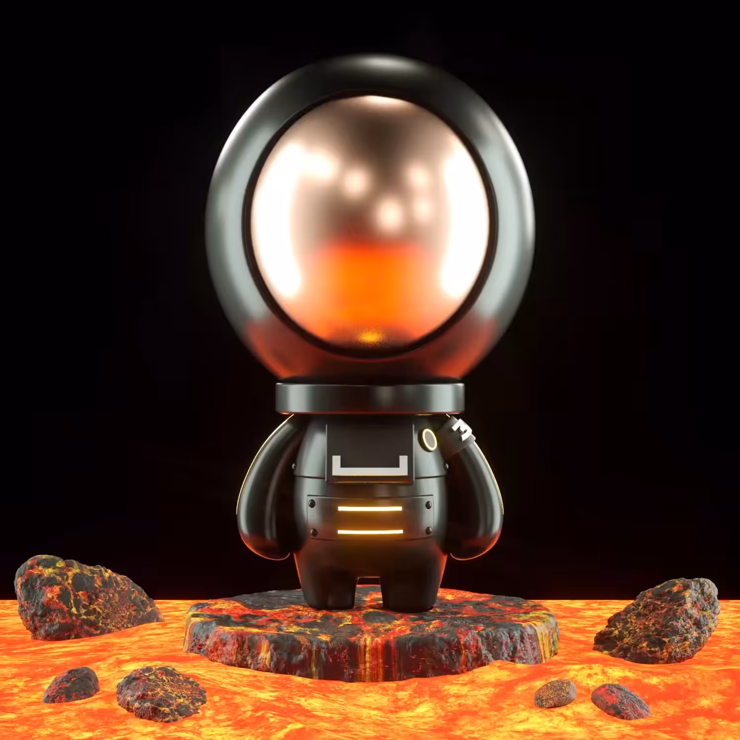 Astronaut #36 Lava Explorer