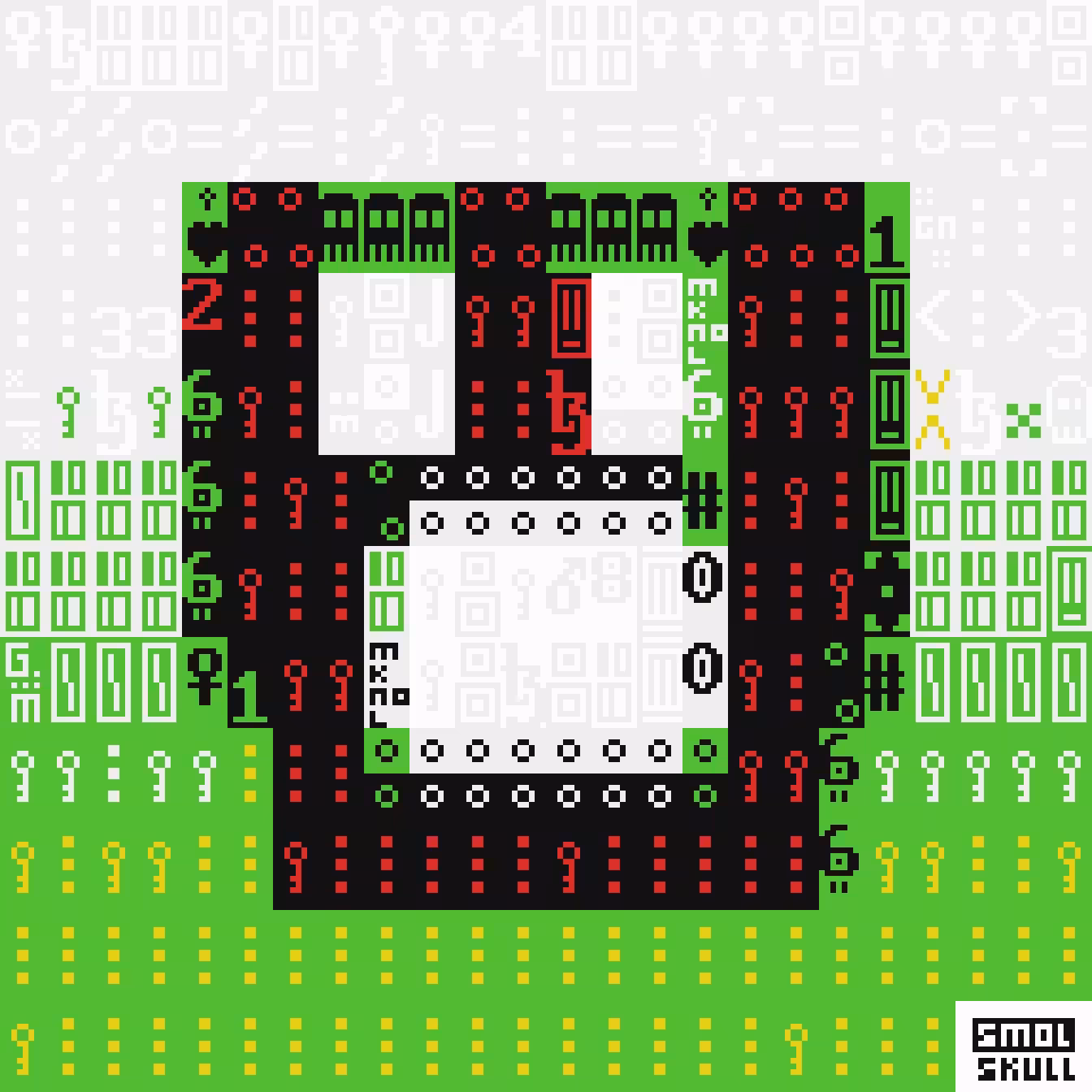ASCII-SMOLSKULL #398