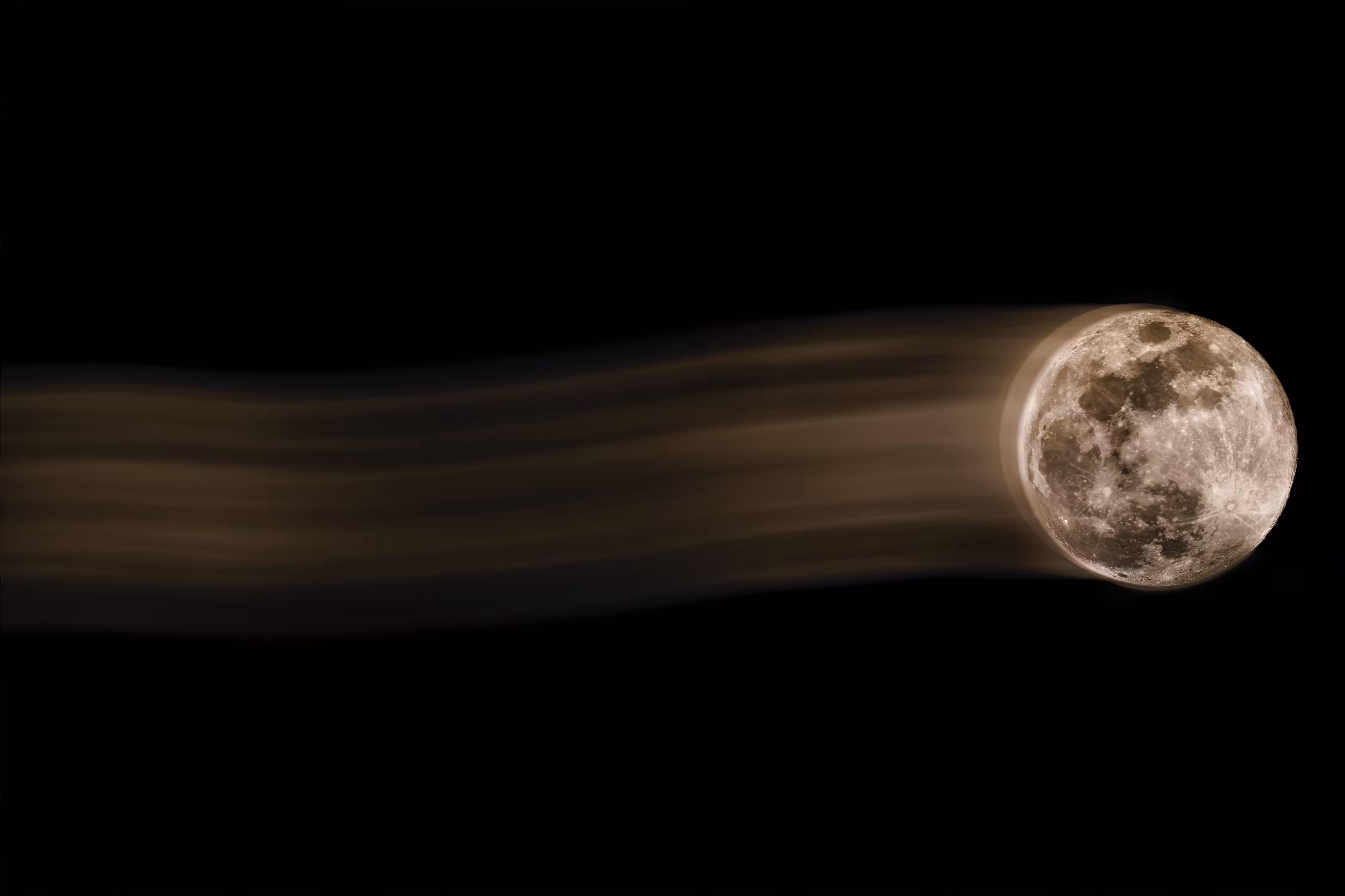 Moon on the move