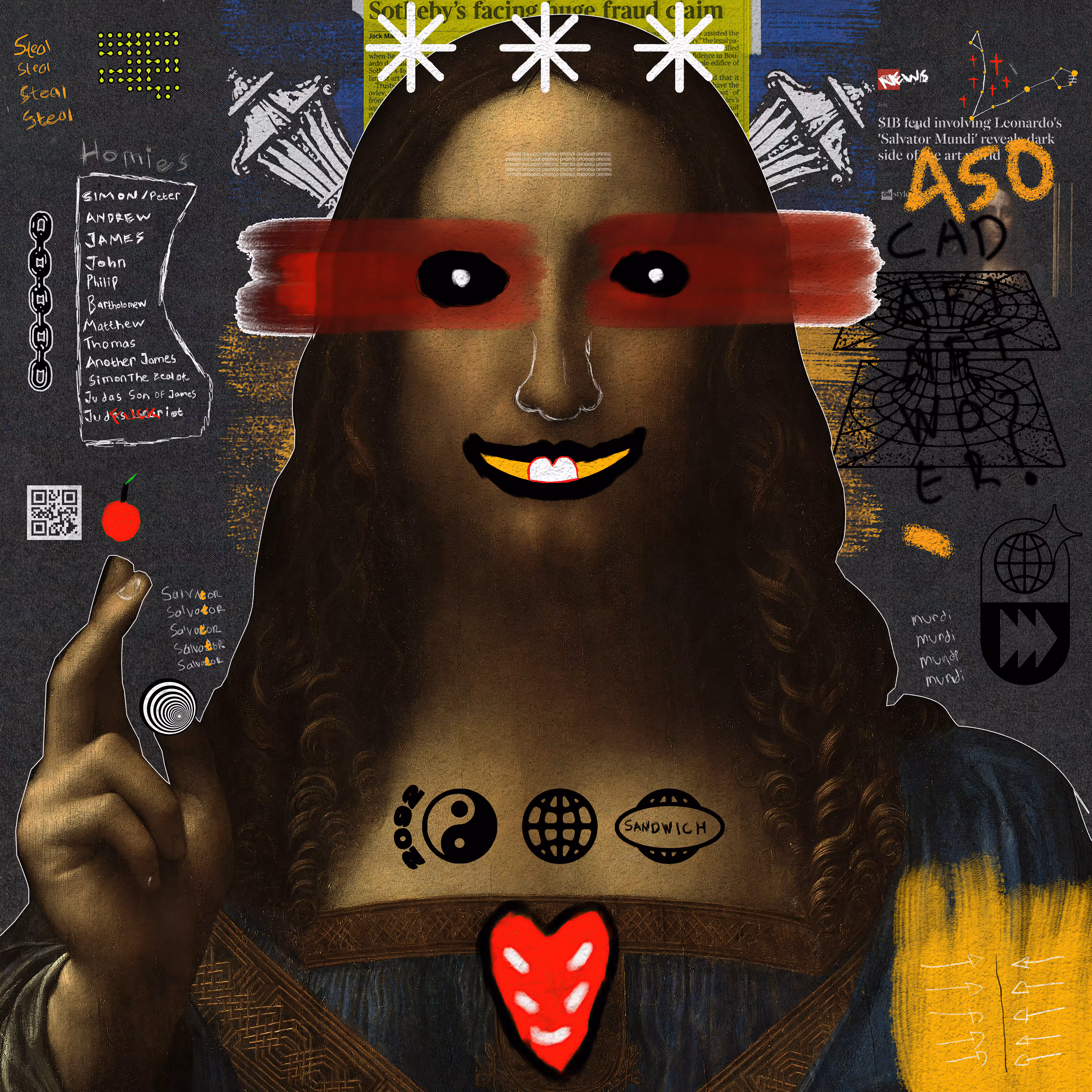 Stolen Salvator Mundi