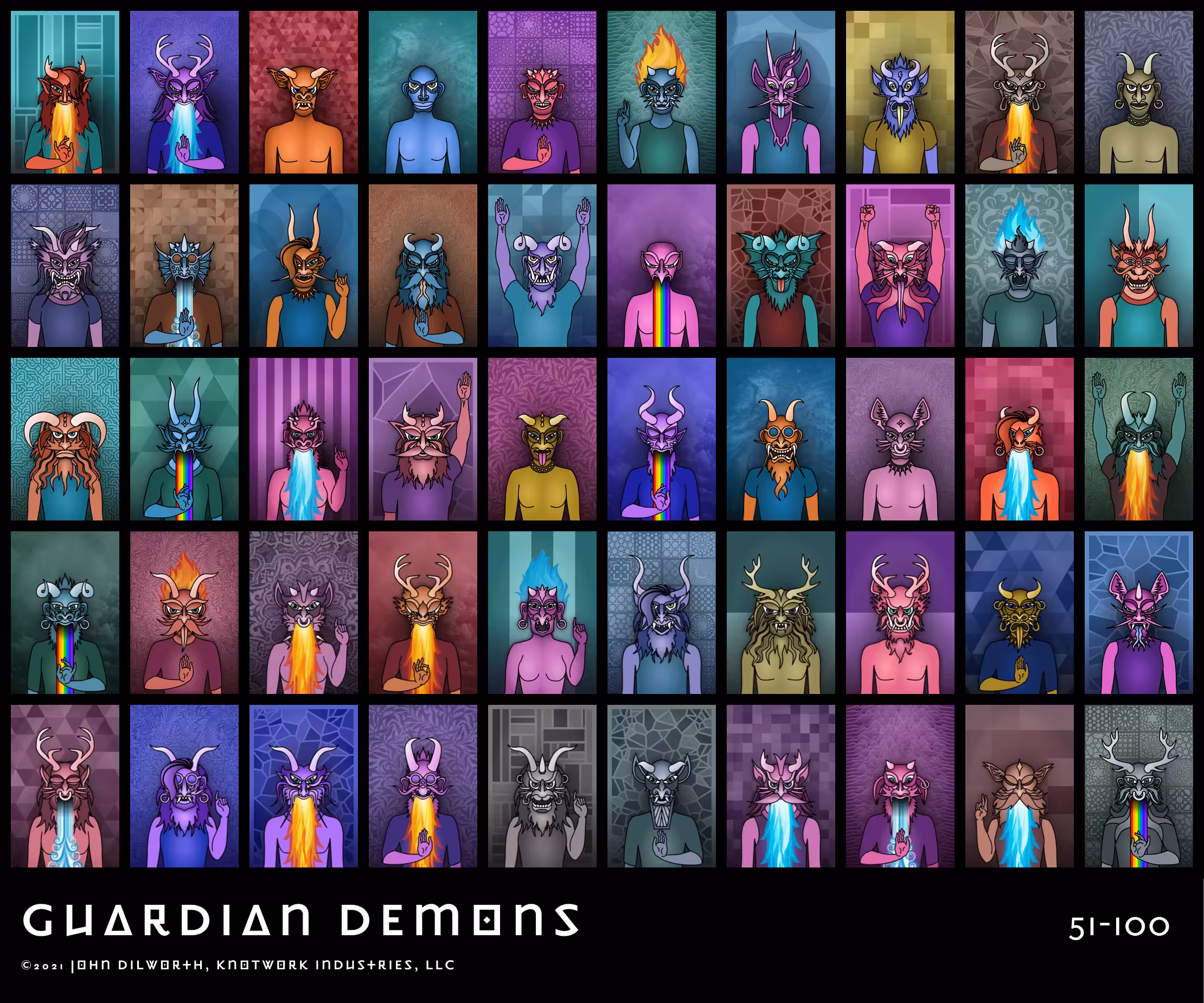 Guardian Demons: 51-100