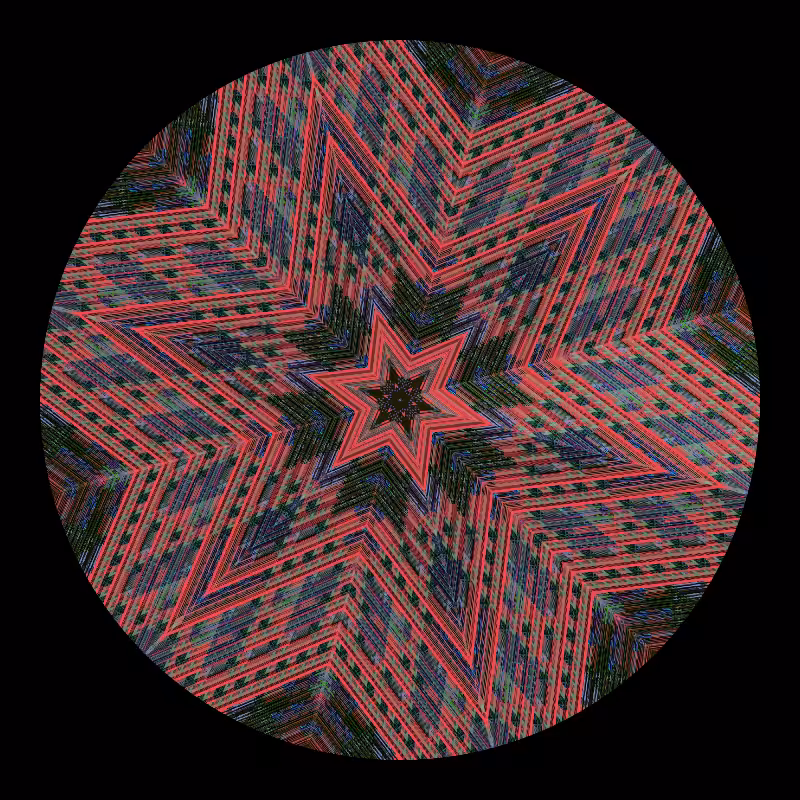 Binary kaleidoscope #142