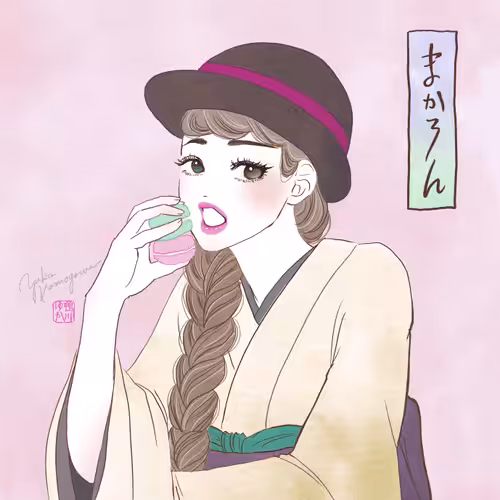 Kimono&Sweets Girls Collection #03 Macaron